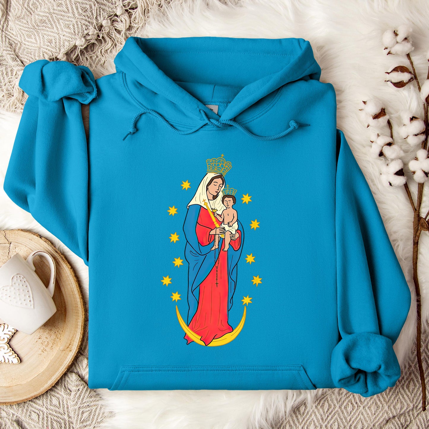 The Holy Virgin Mary 05 Hoodie