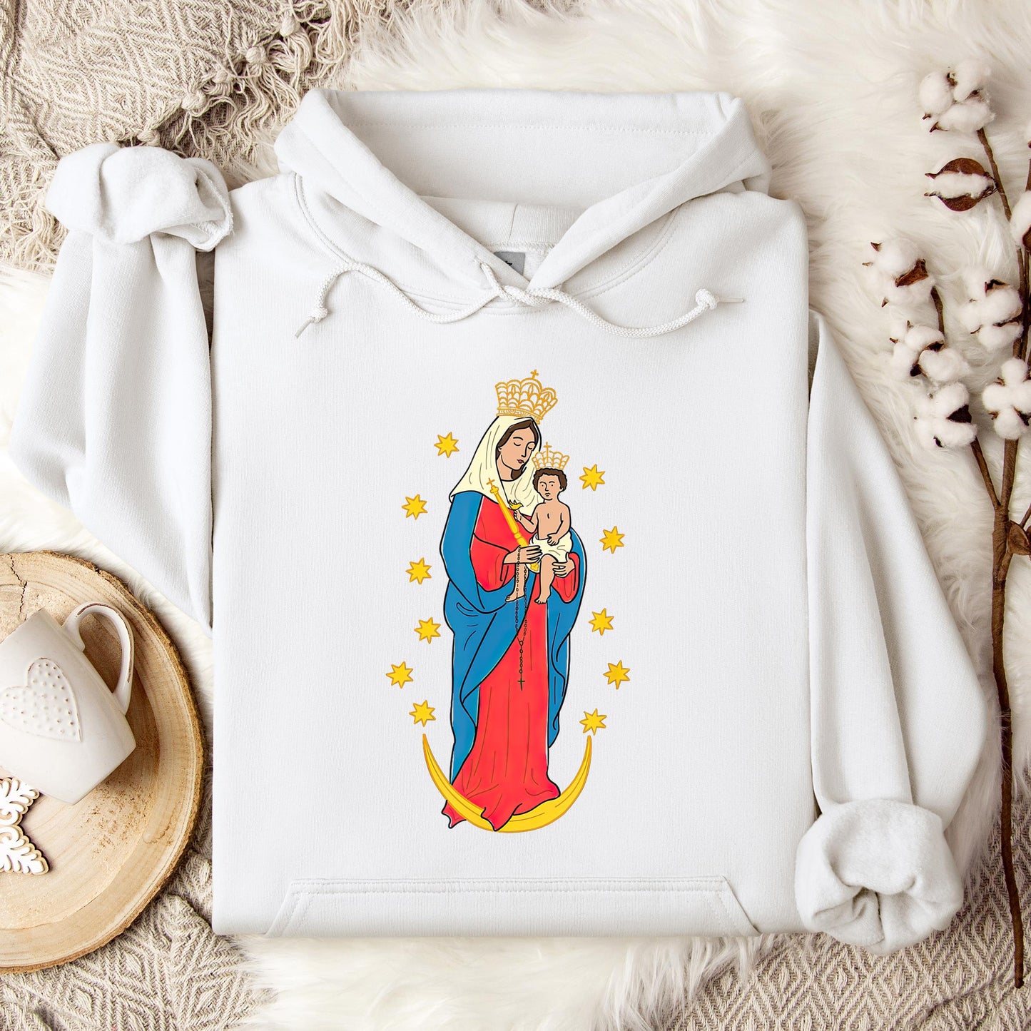 The Holy Virgin Mary 05 Hoodie