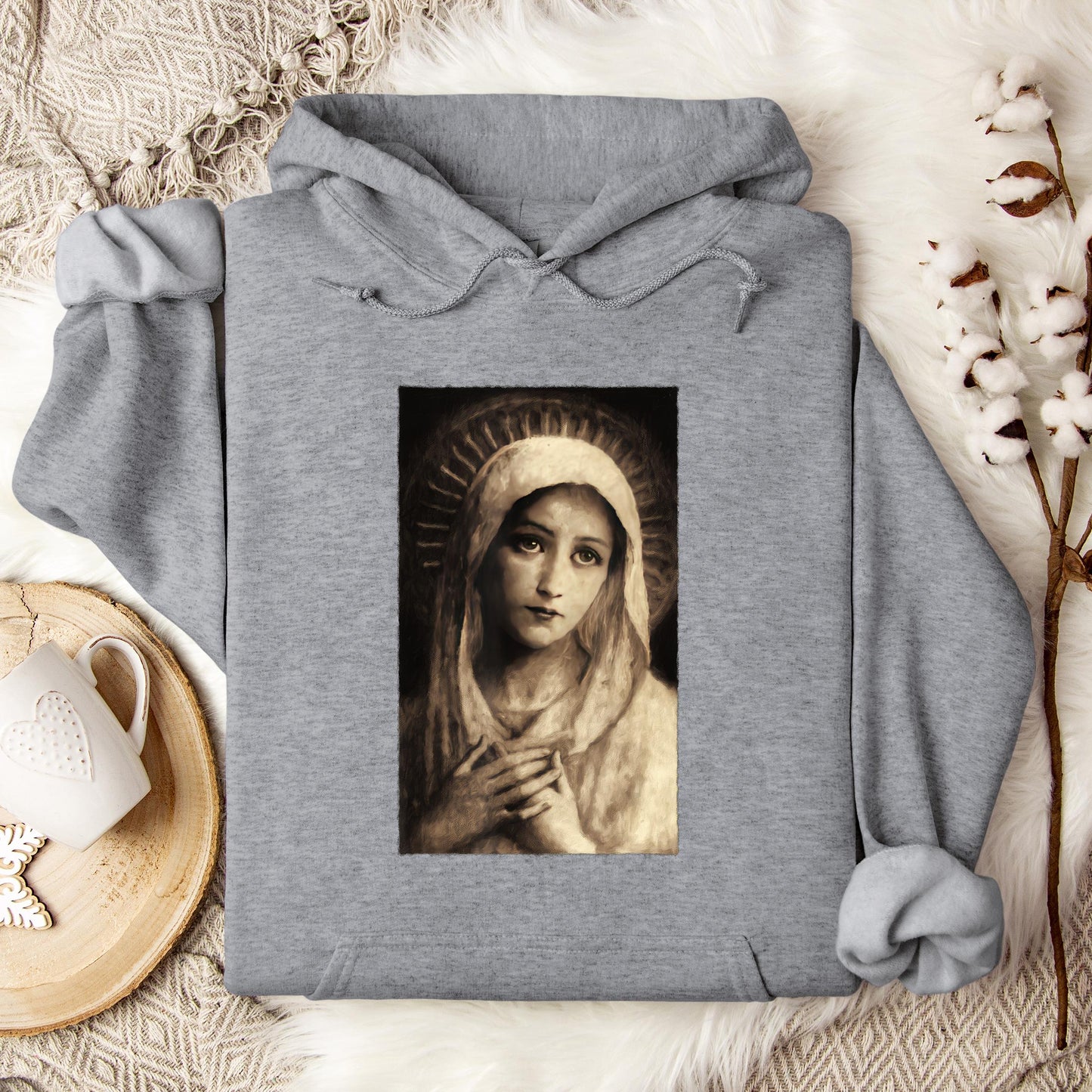 The Holy Virgin Mary 09 Hoodie