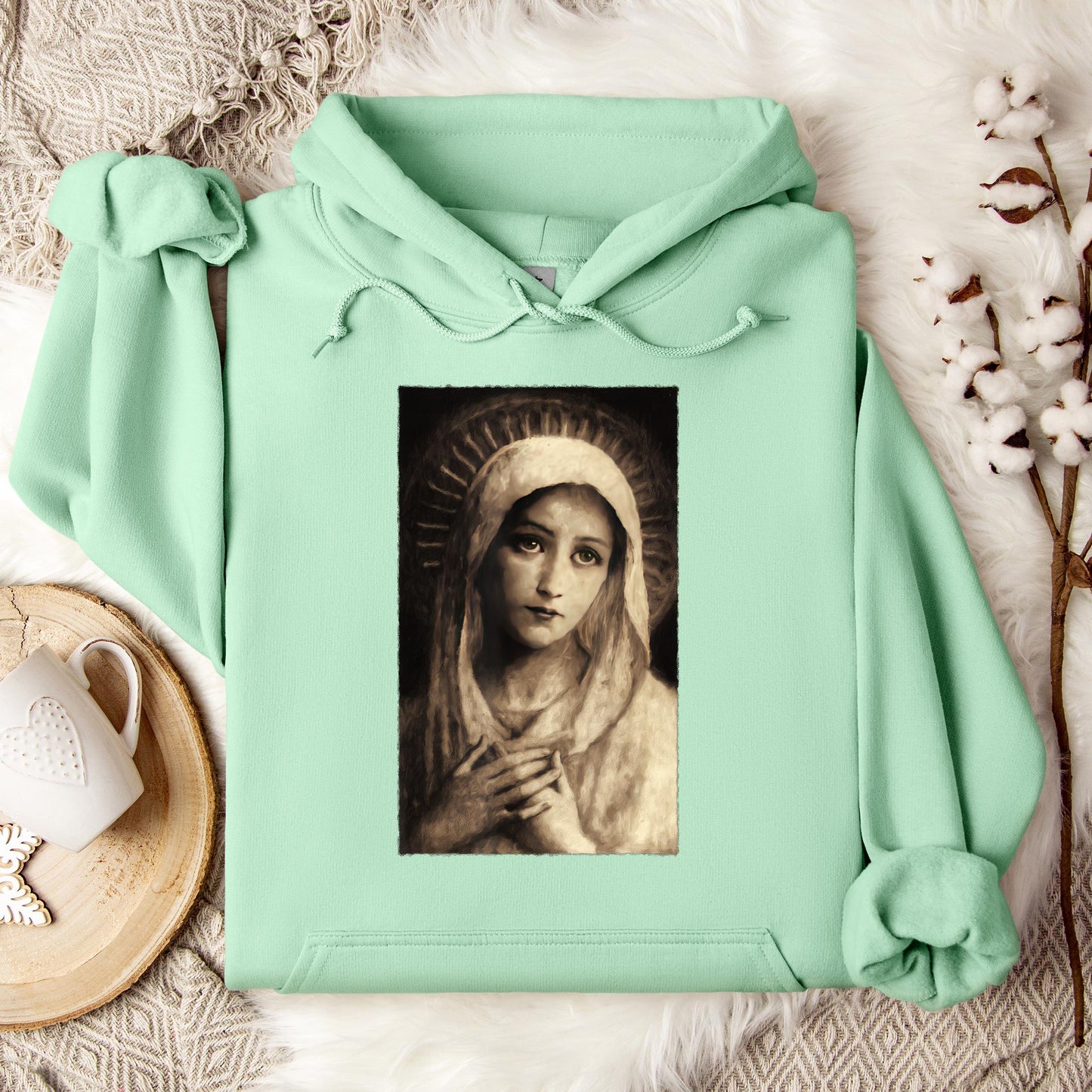 The Holy Virgin Mary 09 Hoodie