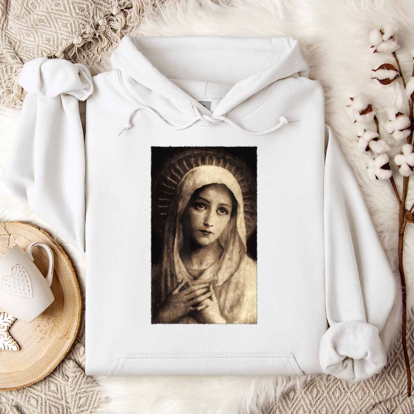 The Holy Virgin Mary 09 Hoodie