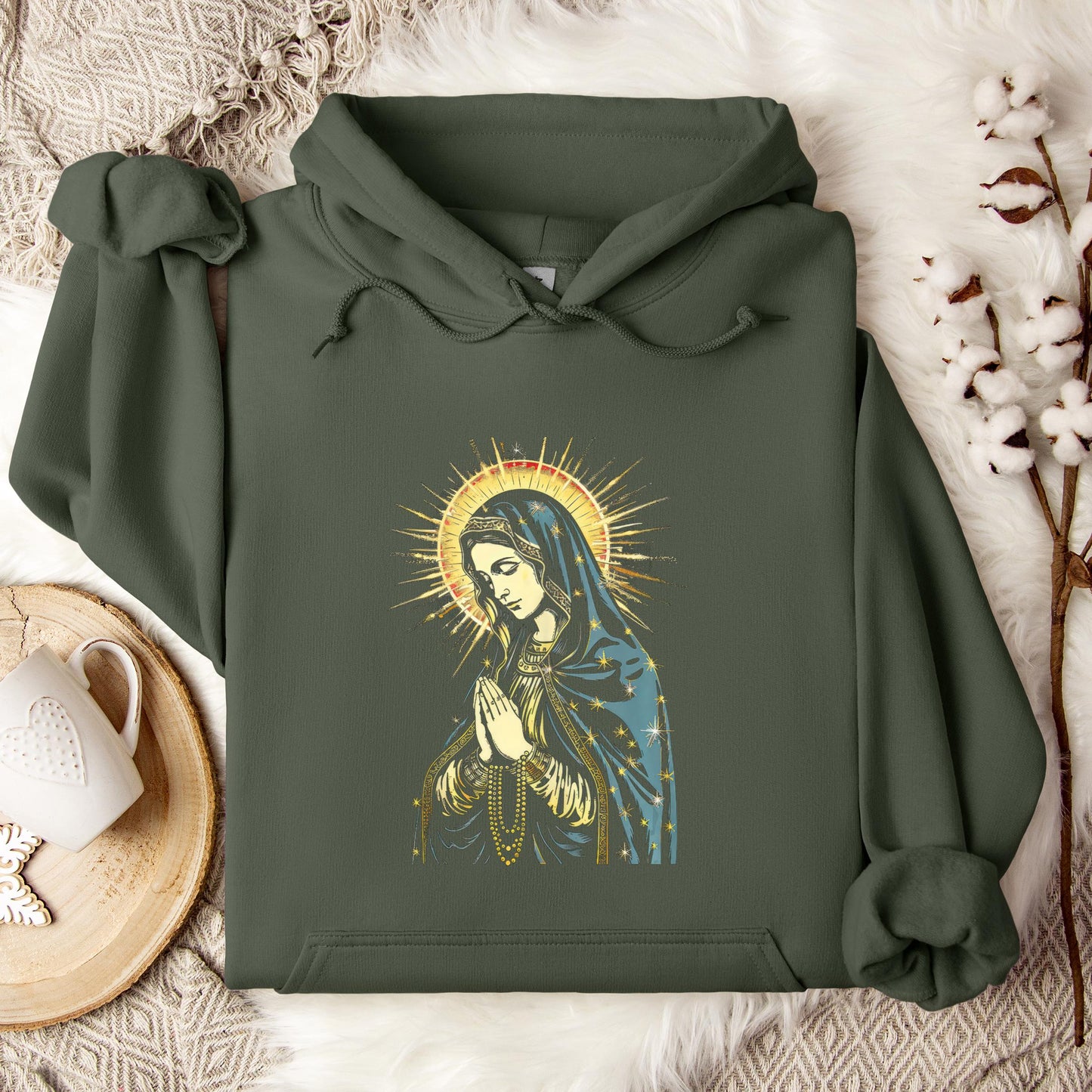 The Holy Virgin Mary 100 Hoodie