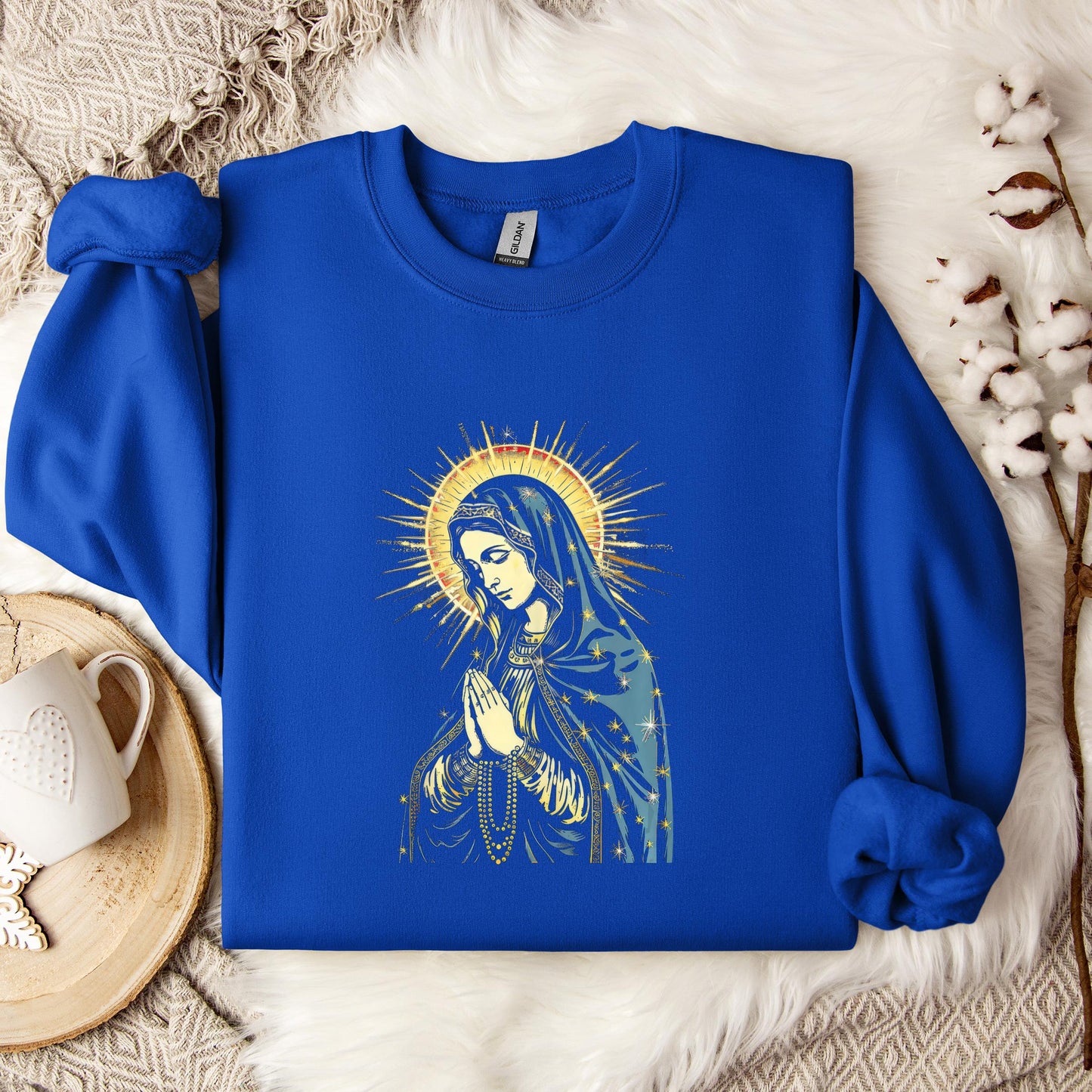 The Holy Virgin Mary 100 Sweatshirt