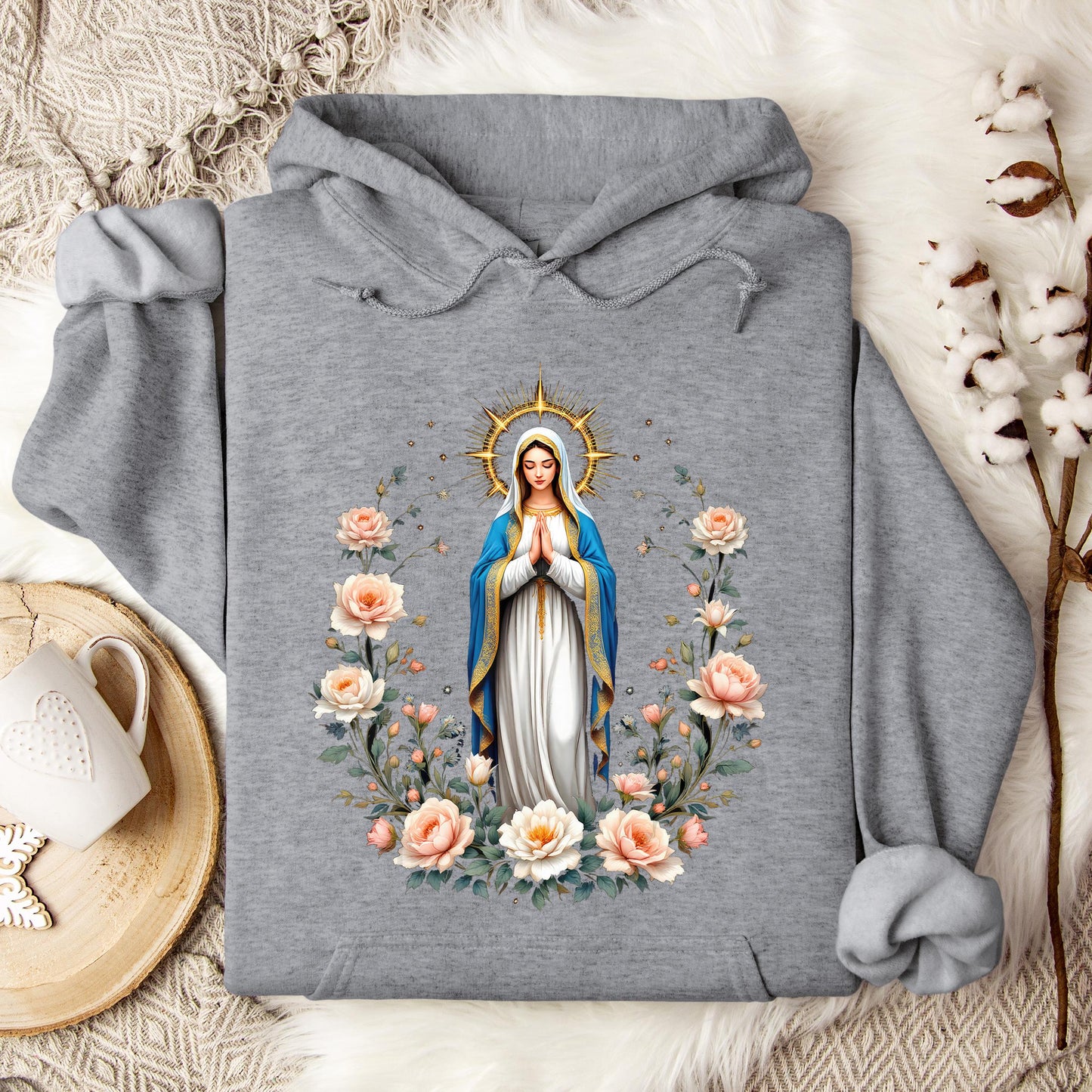 The Holy Virgin Mary 102 Hoodie