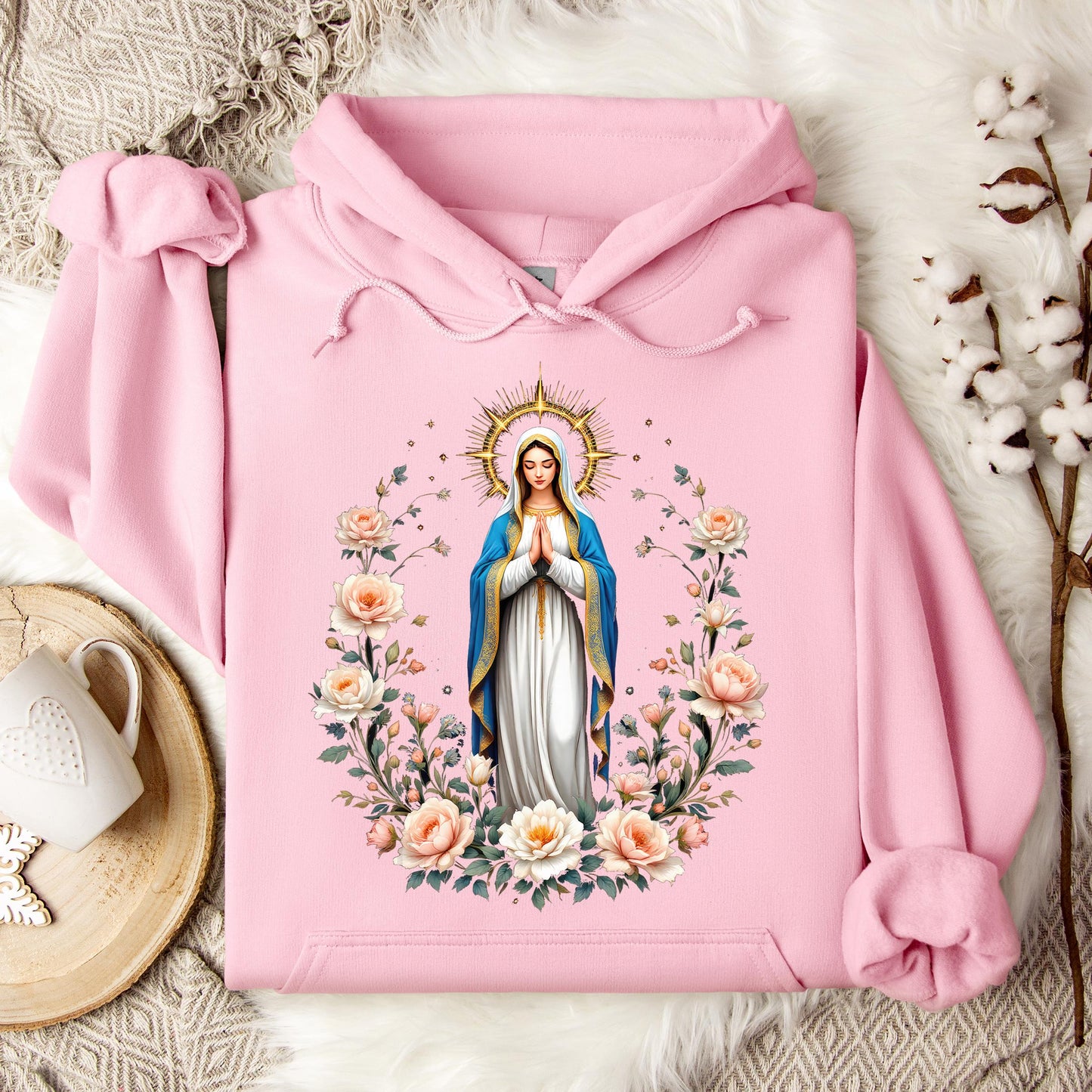 The Holy Virgin Mary 102 Hoodie