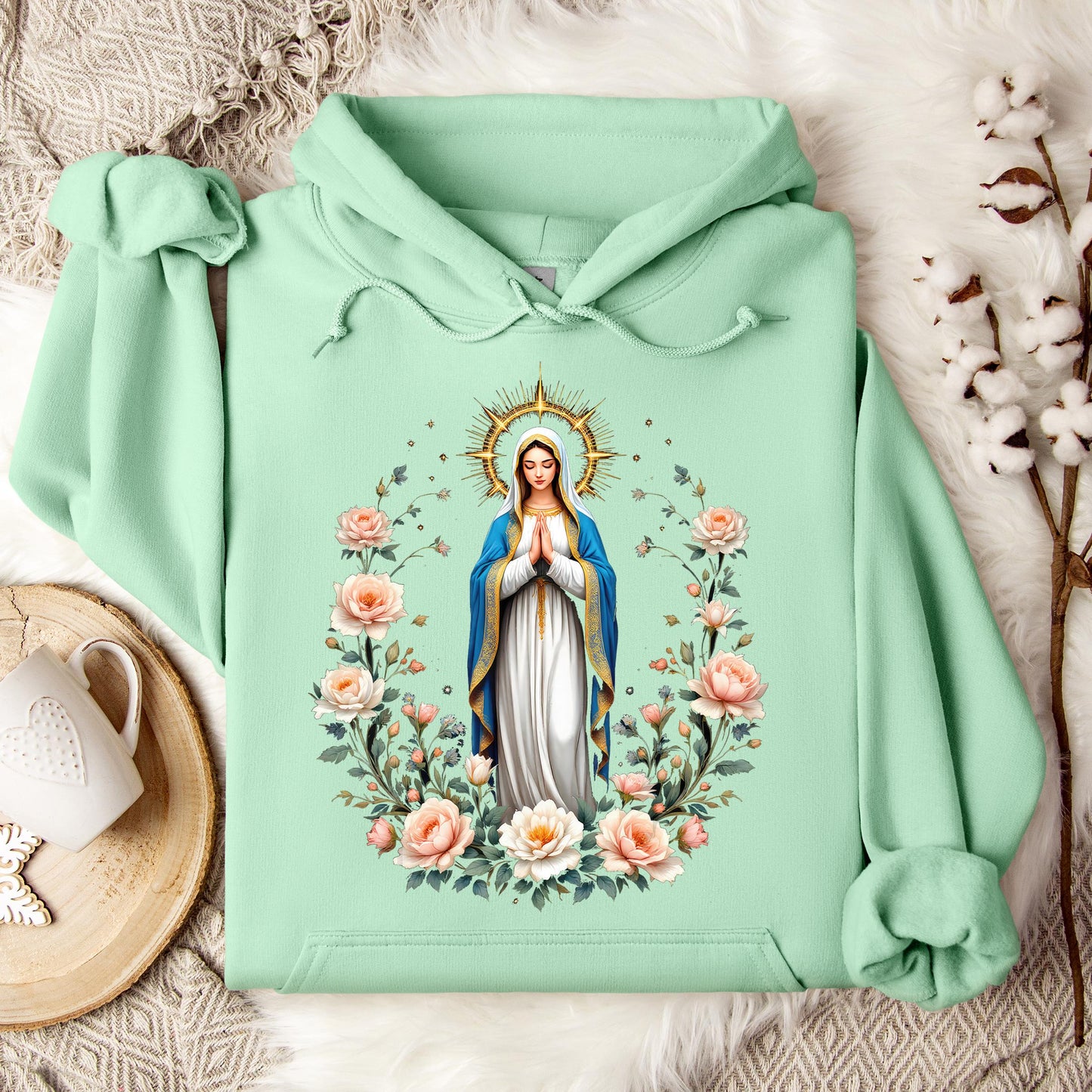 The Holy Virgin Mary 102 Hoodie