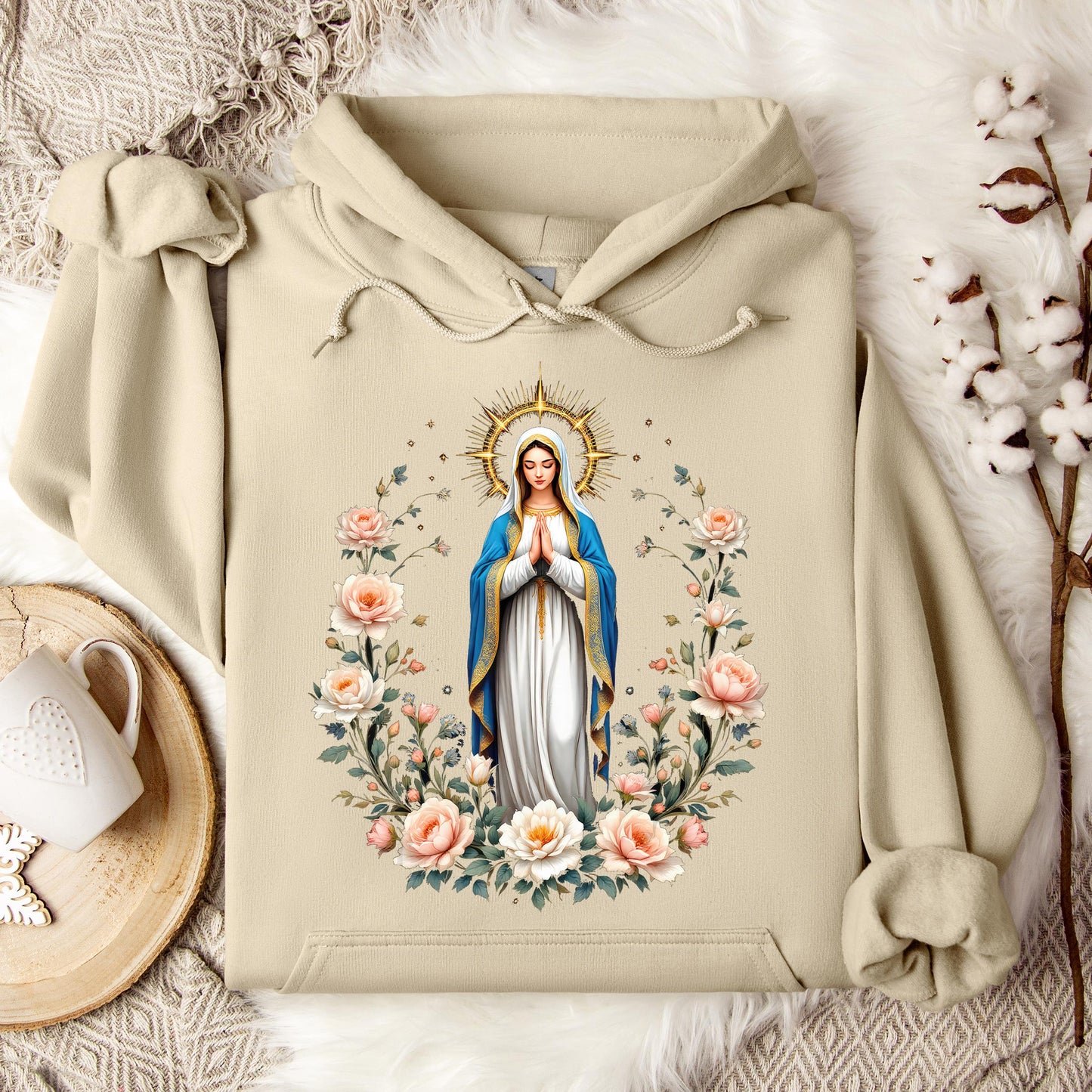The Holy Virgin Mary 102 Hoodie