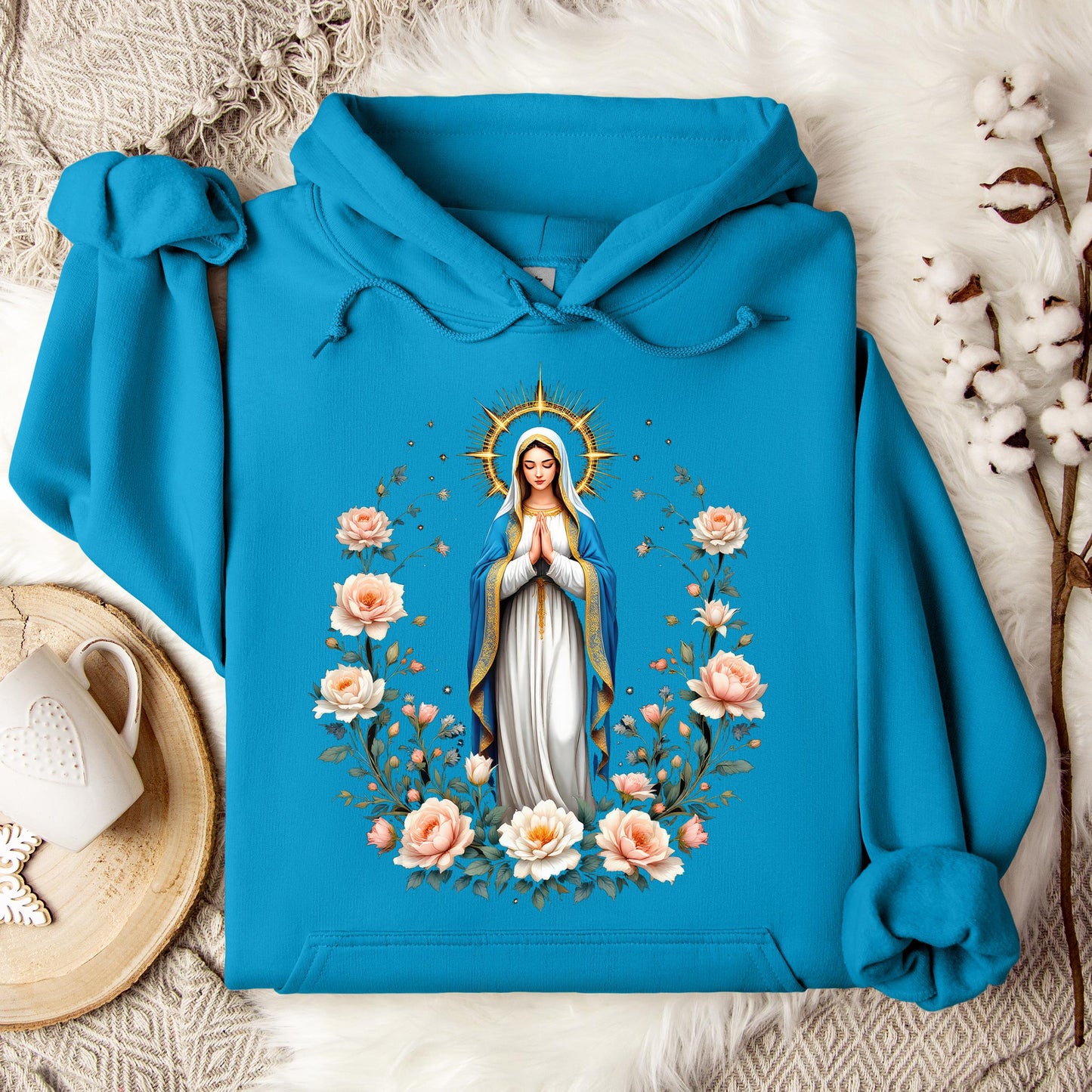 The Holy Virgin Mary 102 Hoodie