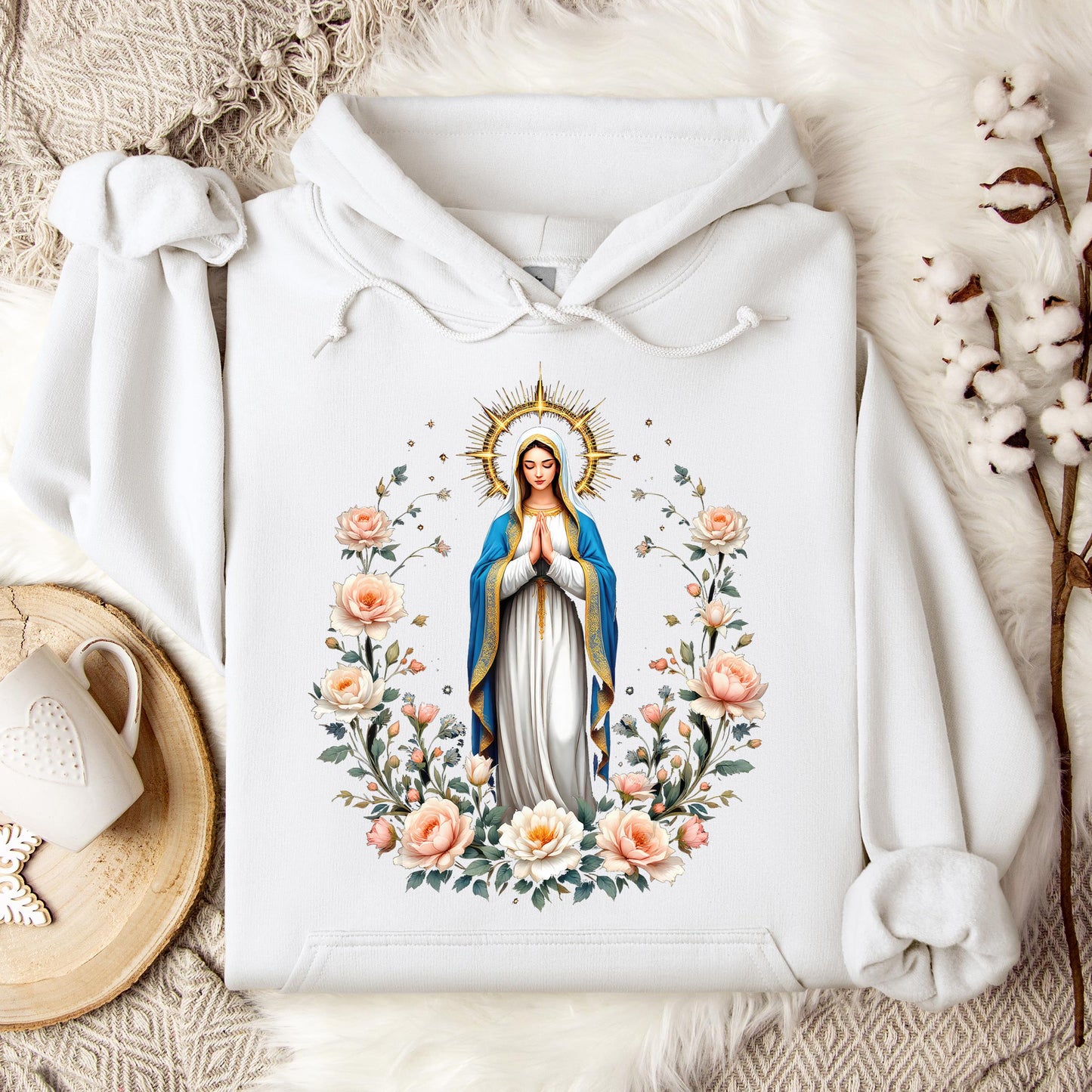 The Holy Virgin Mary 102 Hoodie