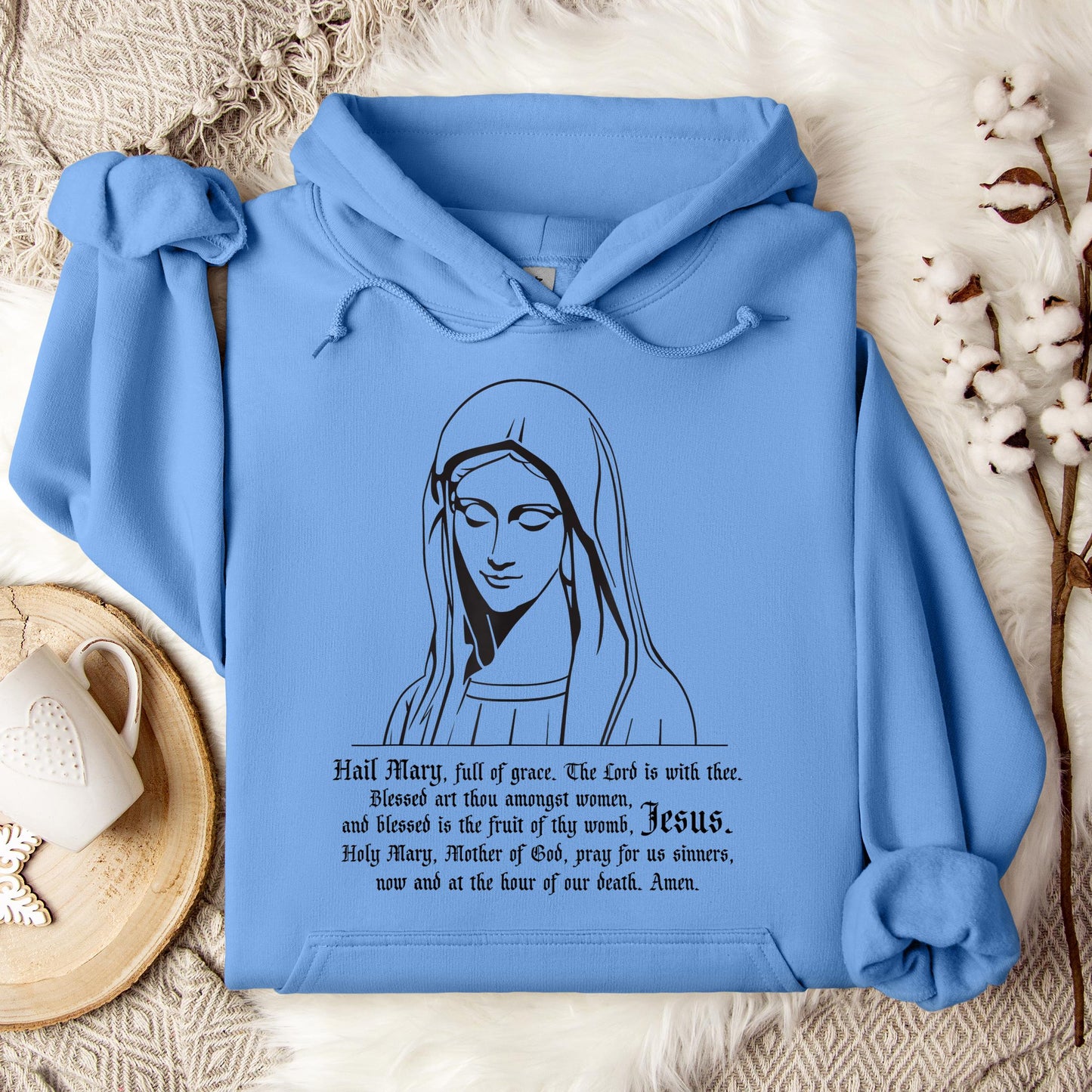 The Holy Virgin Mary 105 Hoodie