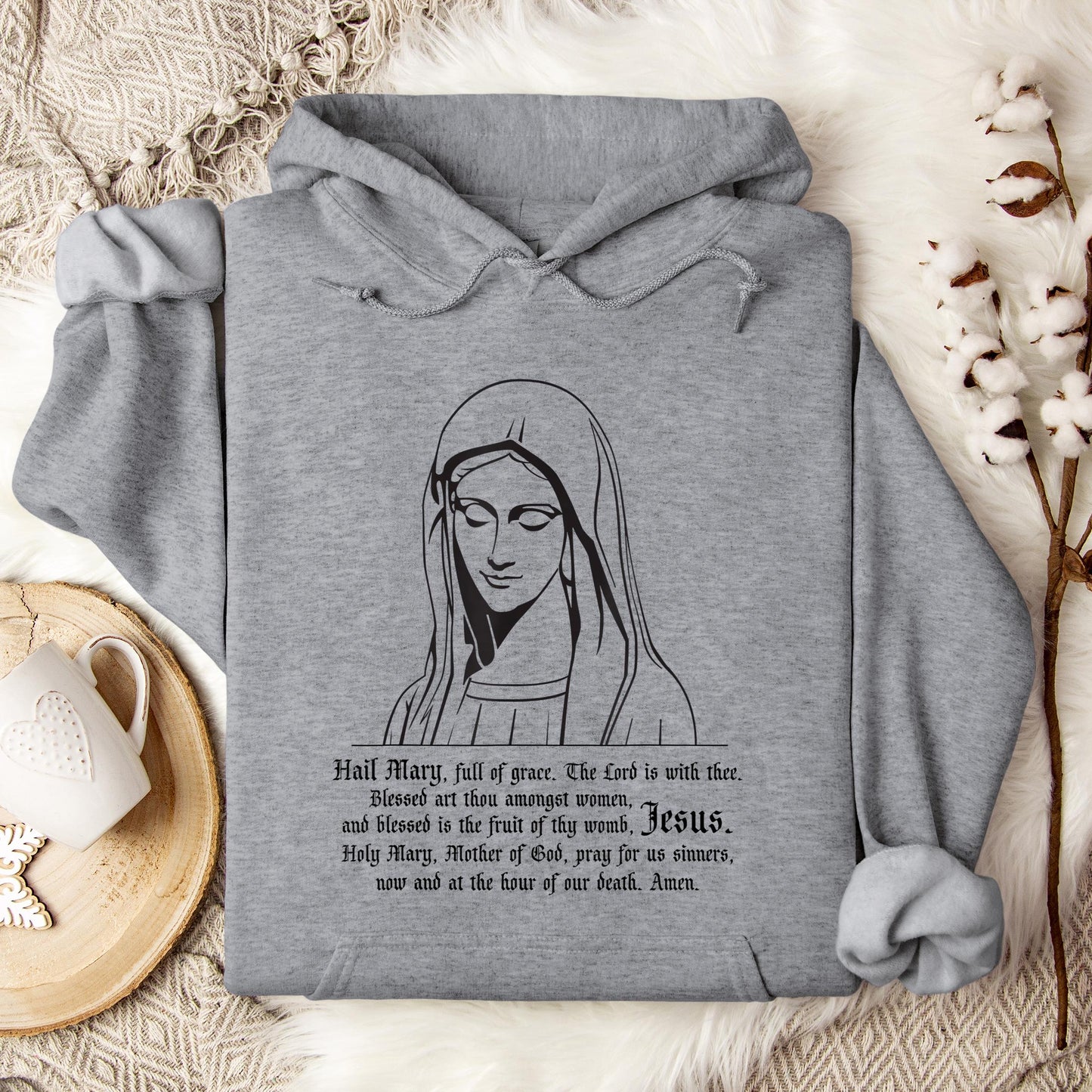 The Holy Virgin Mary 105 Hoodie