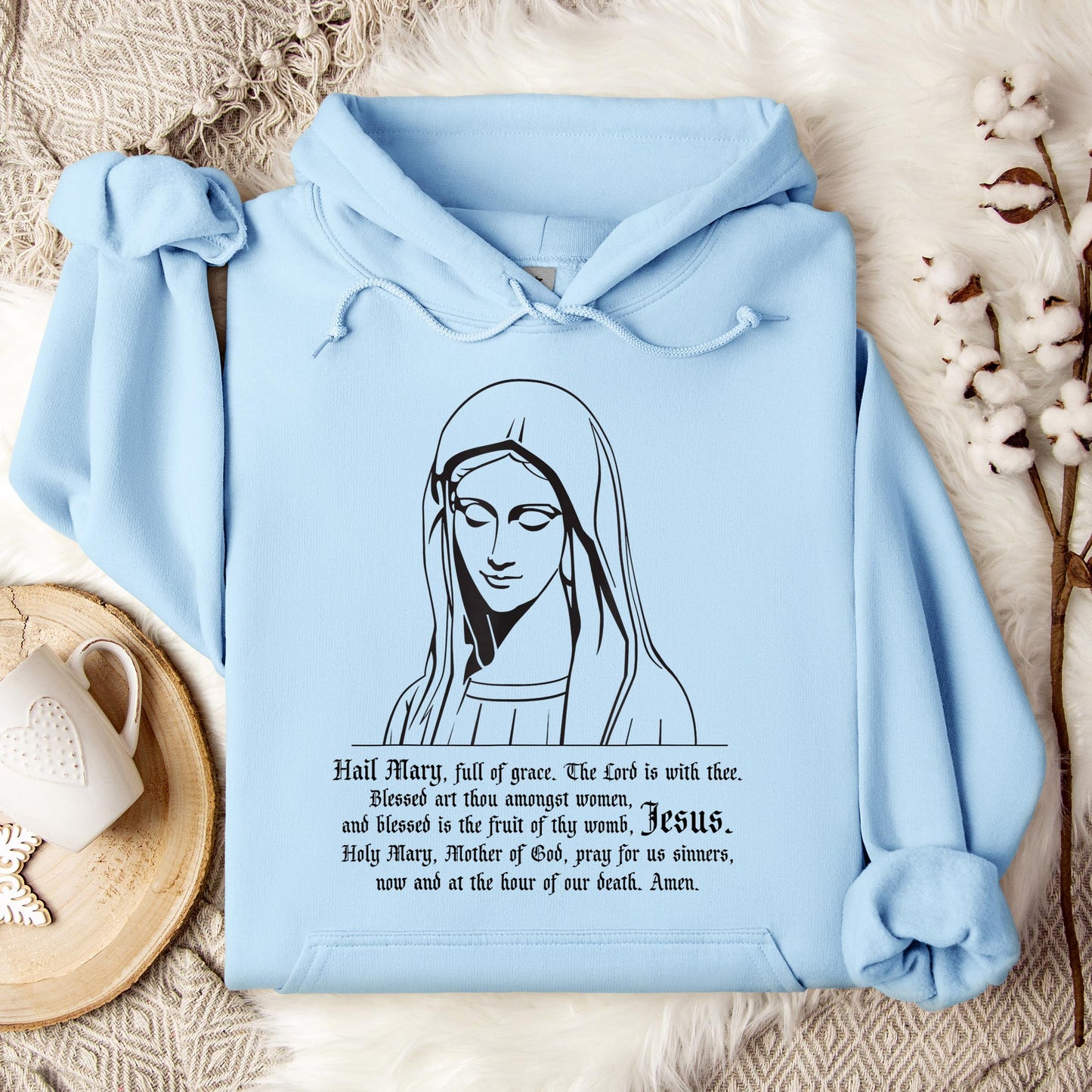 The Holy Virgin Mary 105 Hoodie