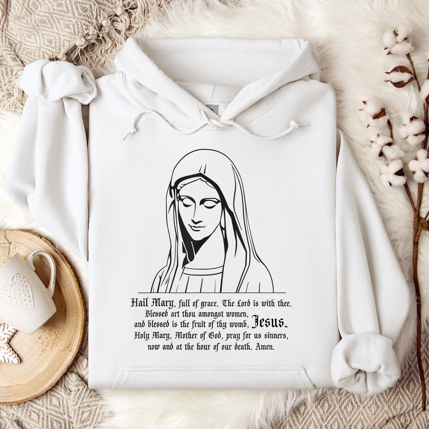 The Holy Virgin Mary 105 Hoodie