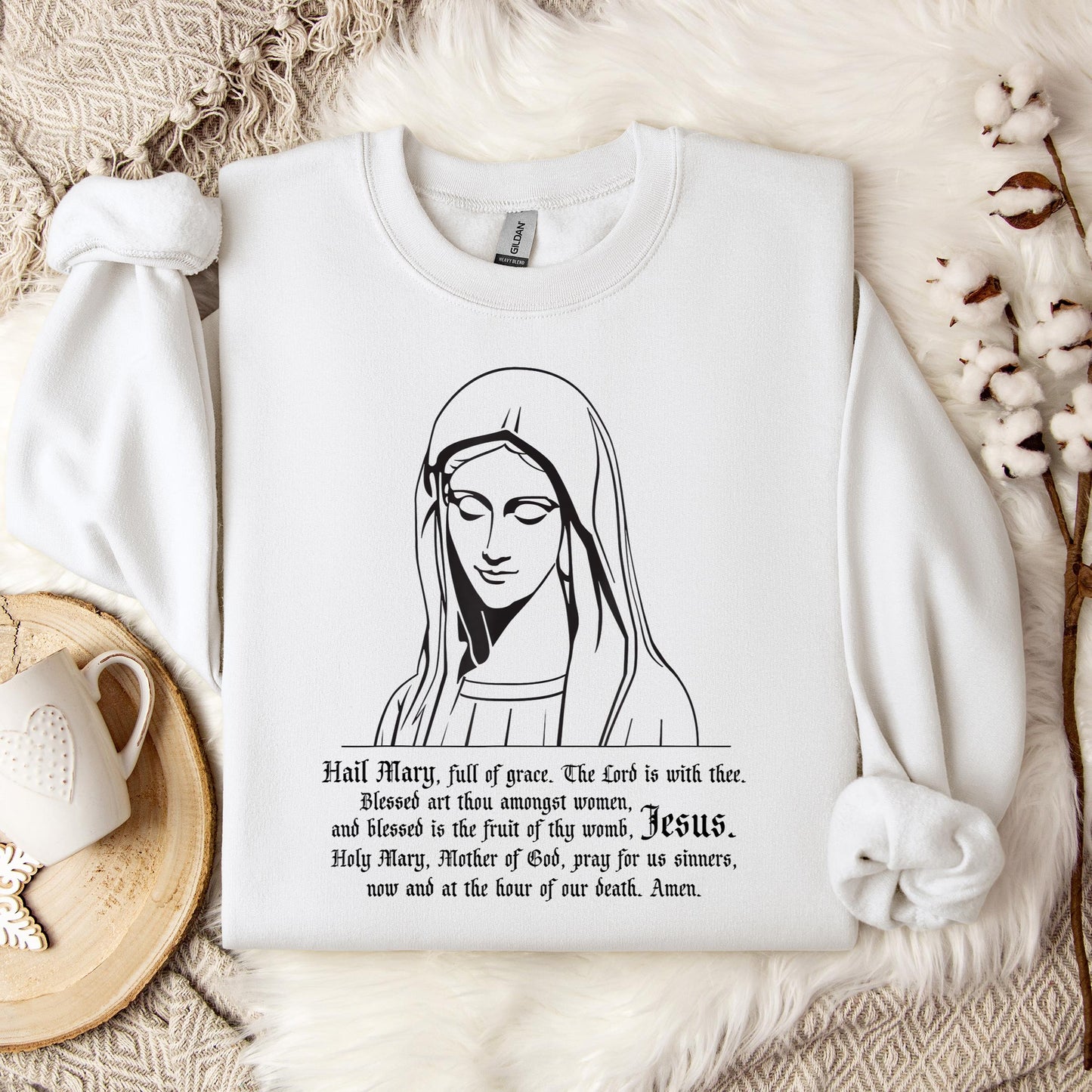 The Holy Virgin Mary 105 Sweatshirt
