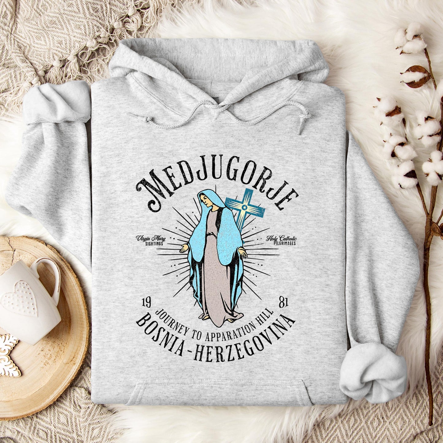 The Holy Virgin Mary 107 Hoodie