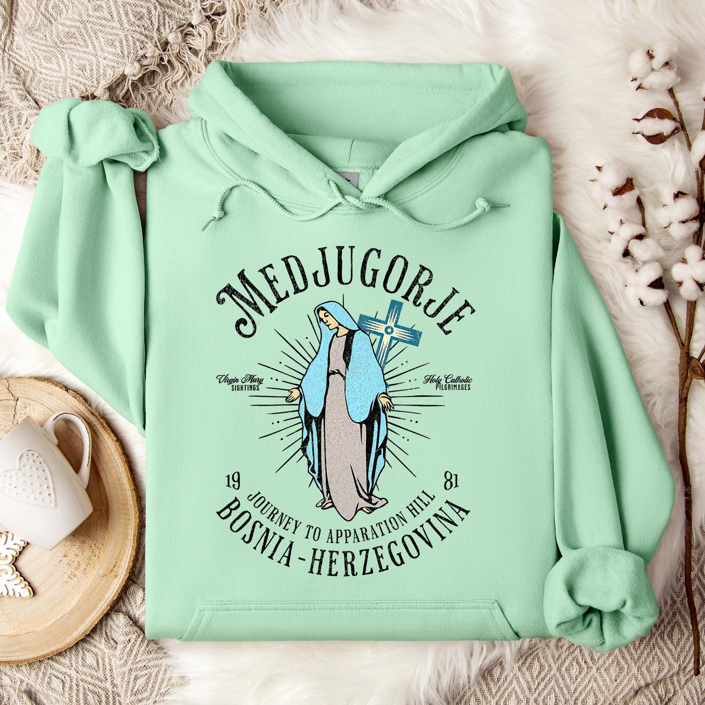 The Holy Virgin Mary 107 Hoodie