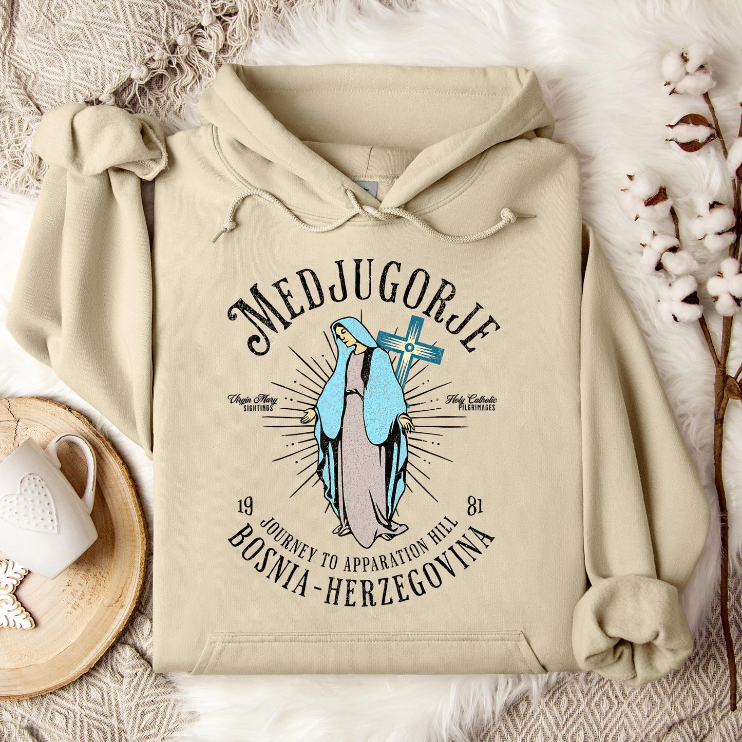 The Holy Virgin Mary 107 Hoodie