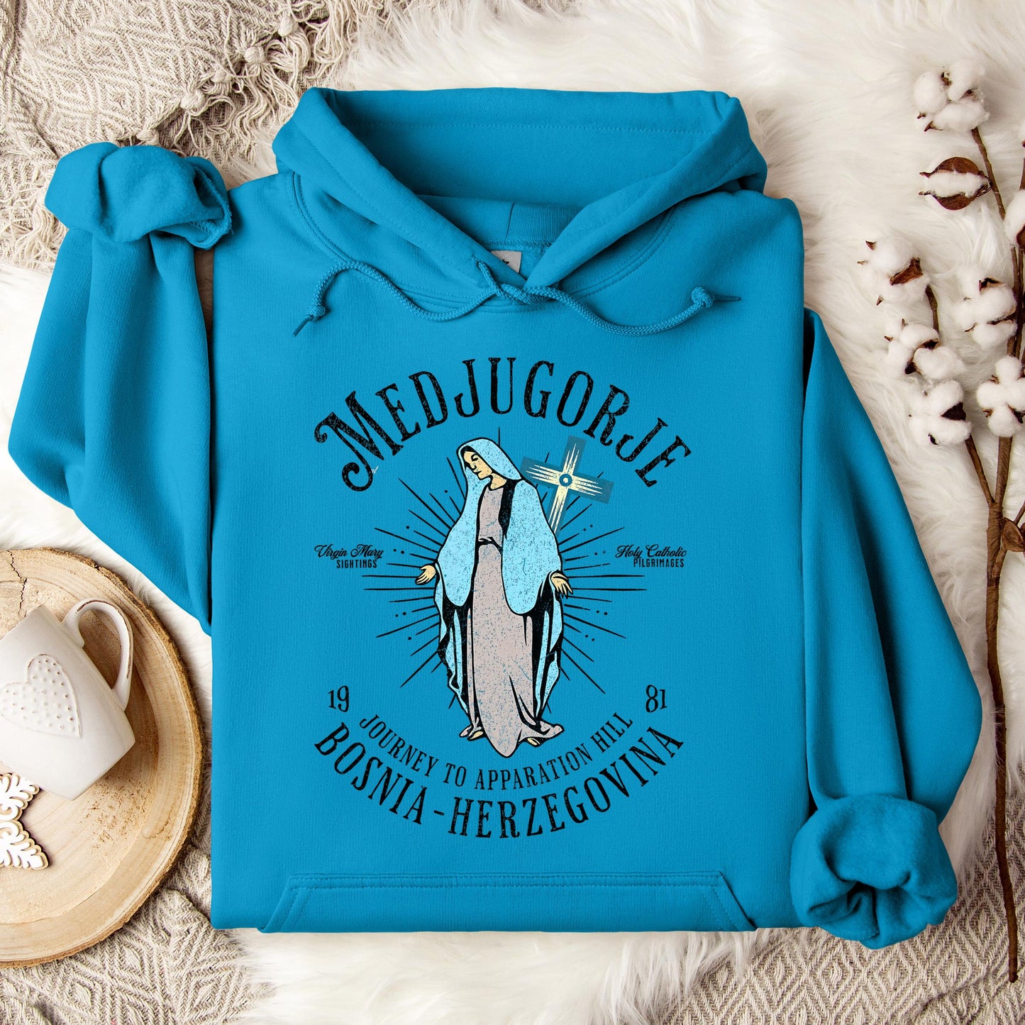 The Holy Virgin Mary 107 Hoodie