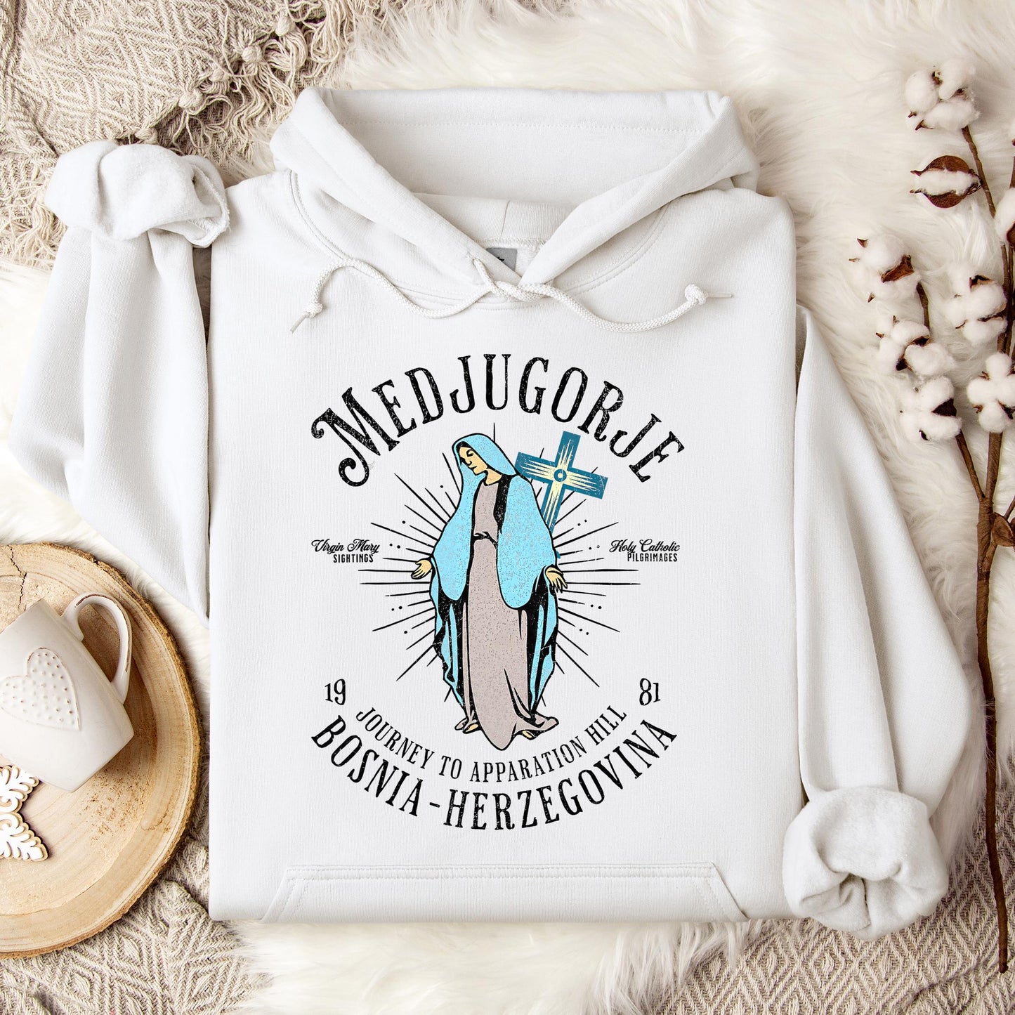 The Holy Virgin Mary 107 Hoodie