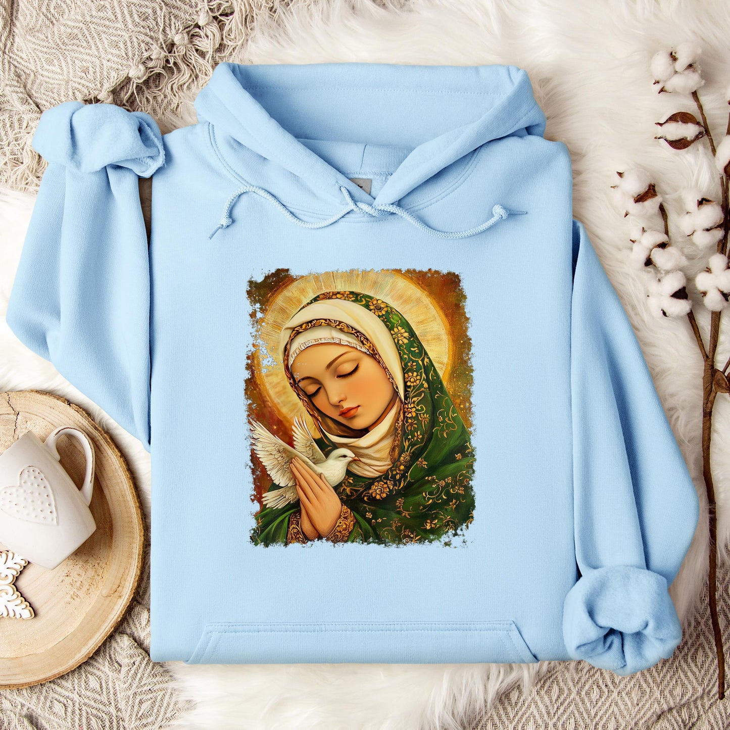 The Holy Virgin Mary 109 Hoodie