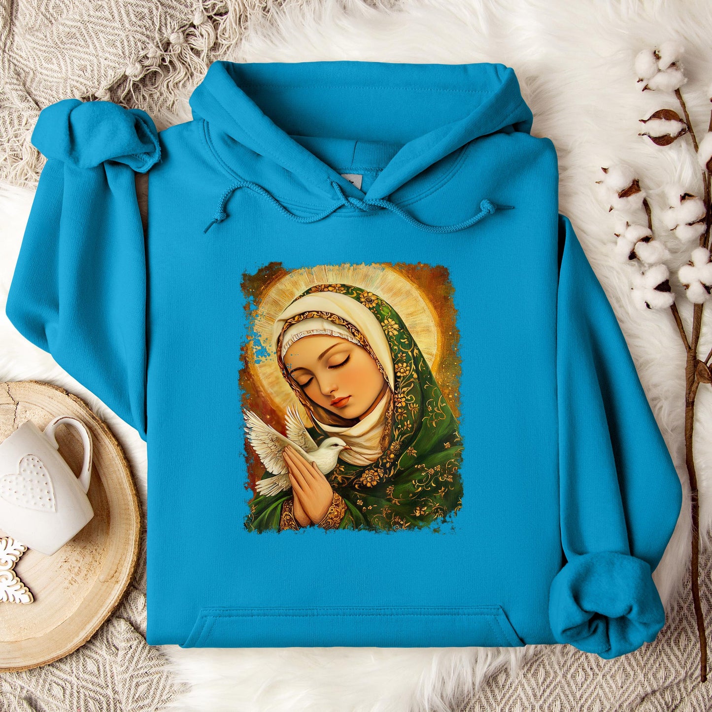 The Holy Virgin Mary 109 Hoodie