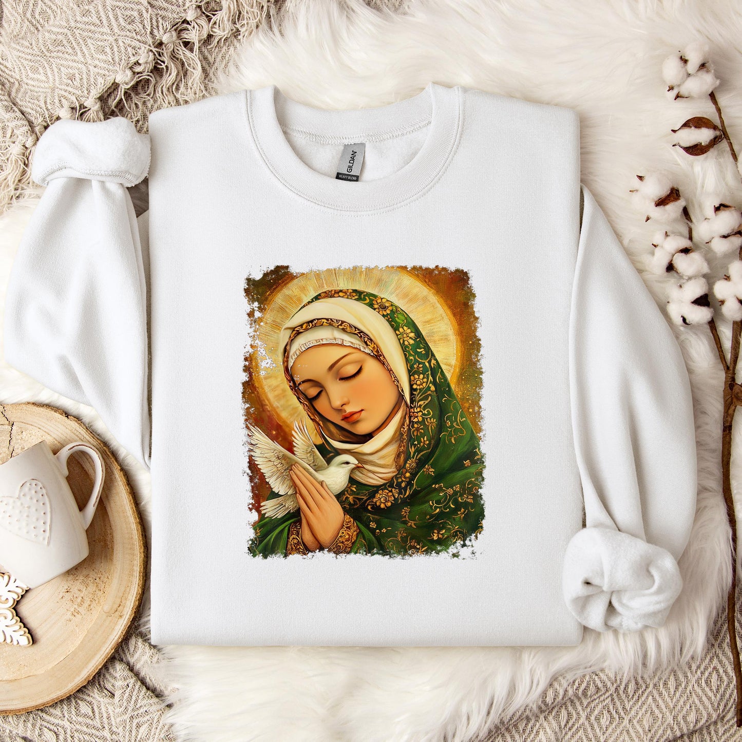 The Holy Virgin Mary 109 Sweatshirt