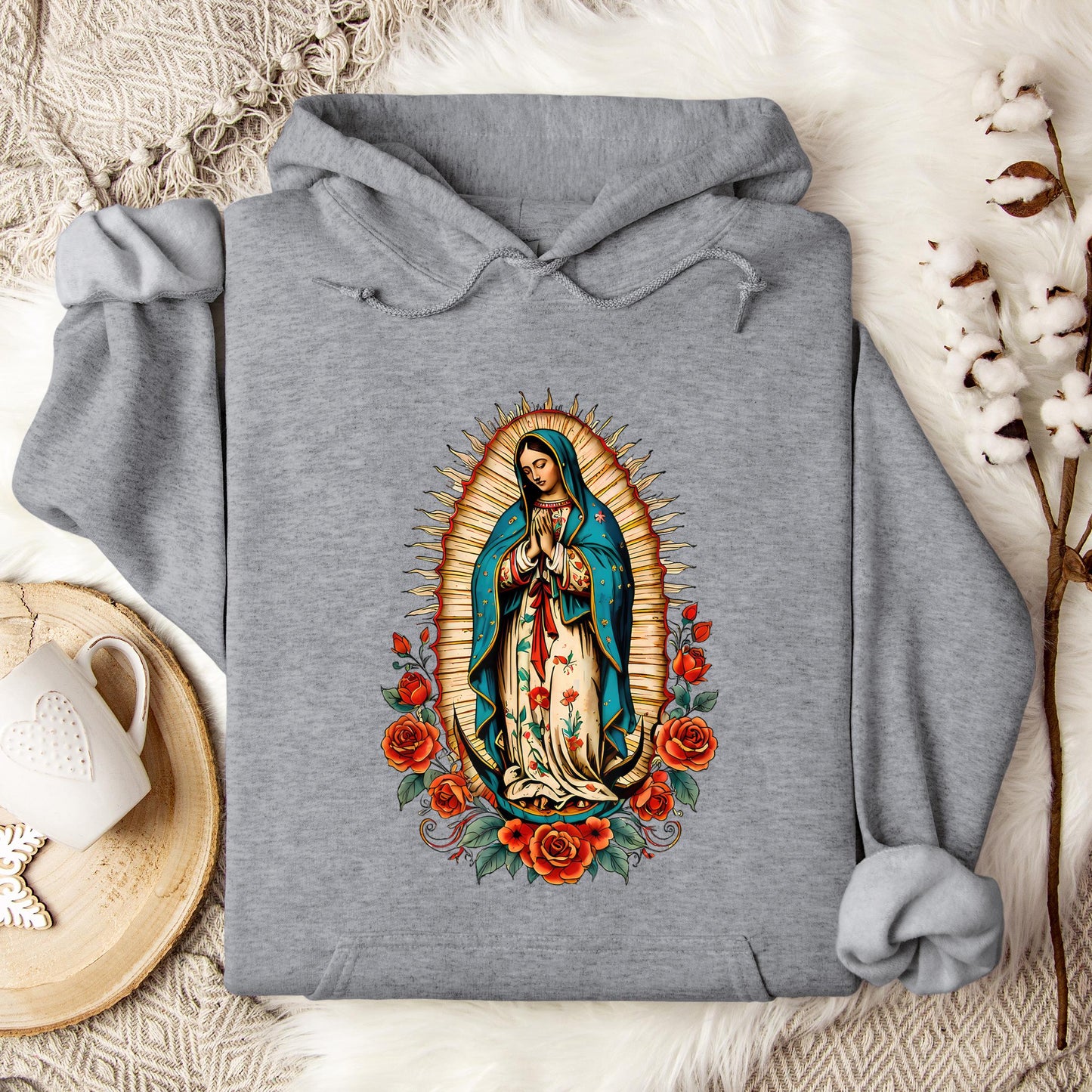 The Holy Virgin Mary 10 Hoodie