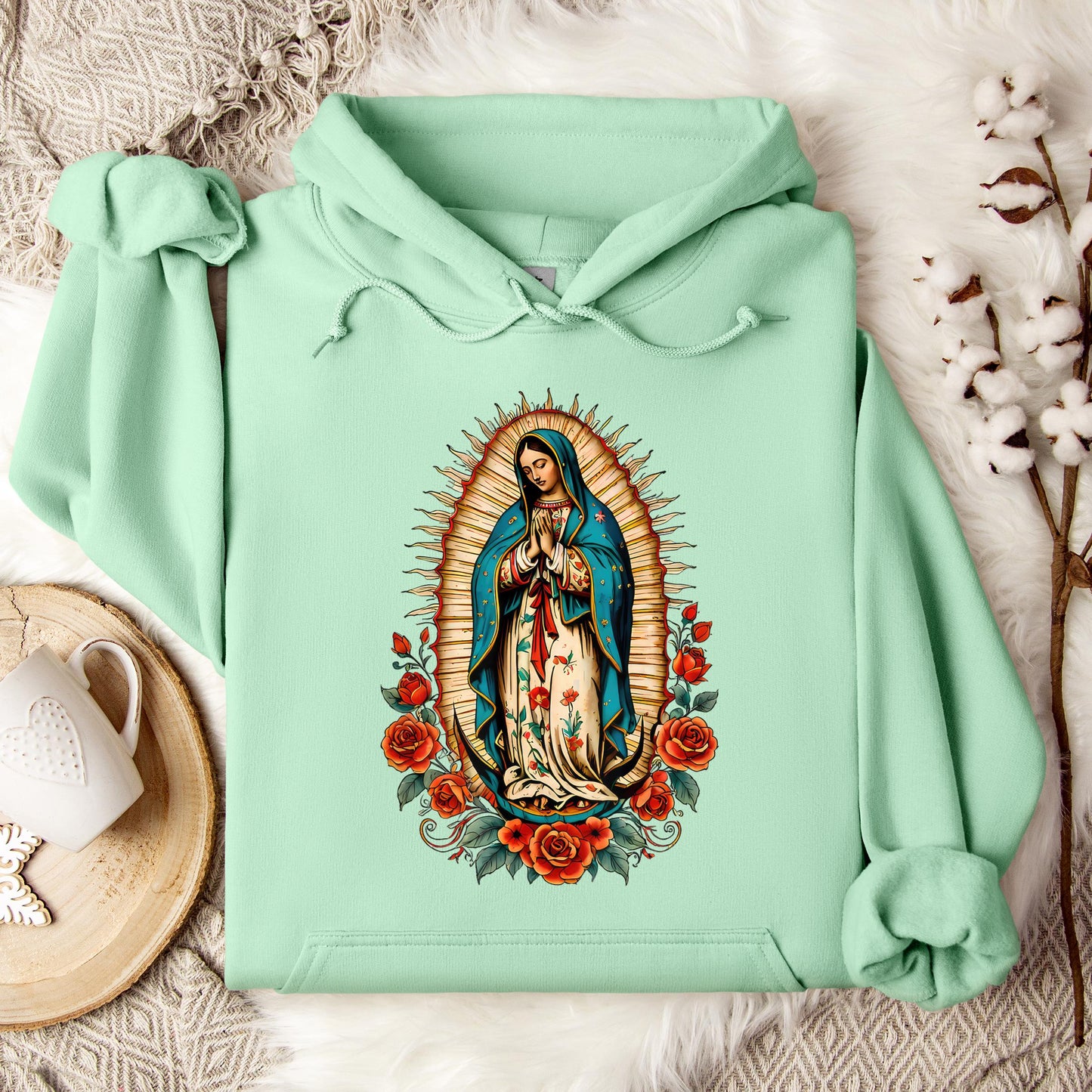 The Holy Virgin Mary 10 Hoodie