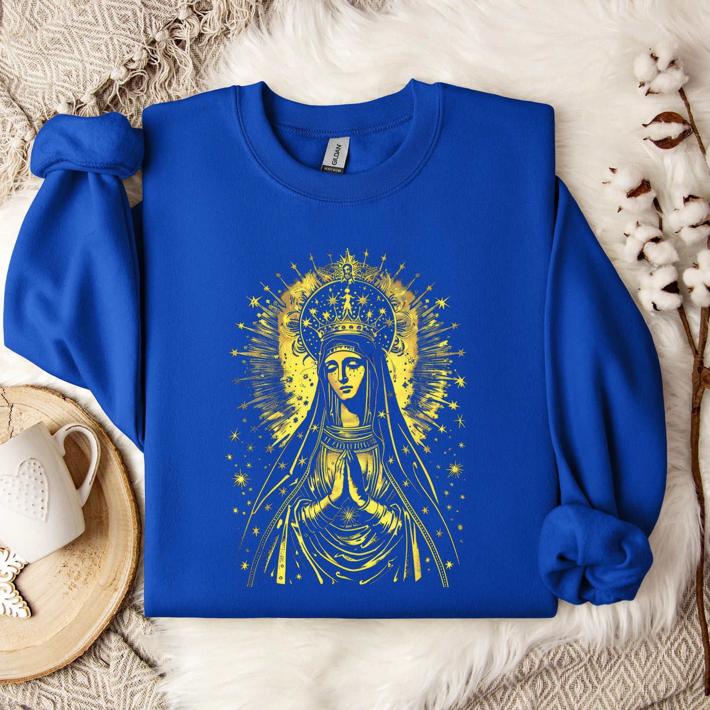 The Holy Virgin Mary 110 Sweatshirt