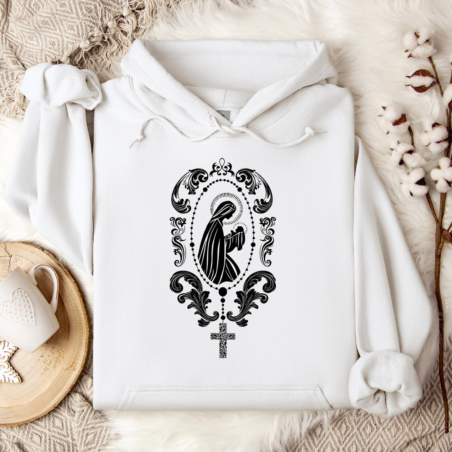 The Holy Virgin Mary 111 Hoodie