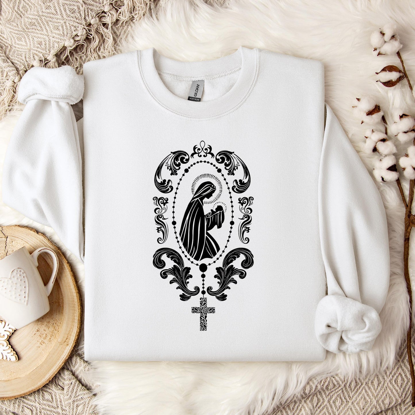 The Holy Virgin Mary 111 Sweatshirt