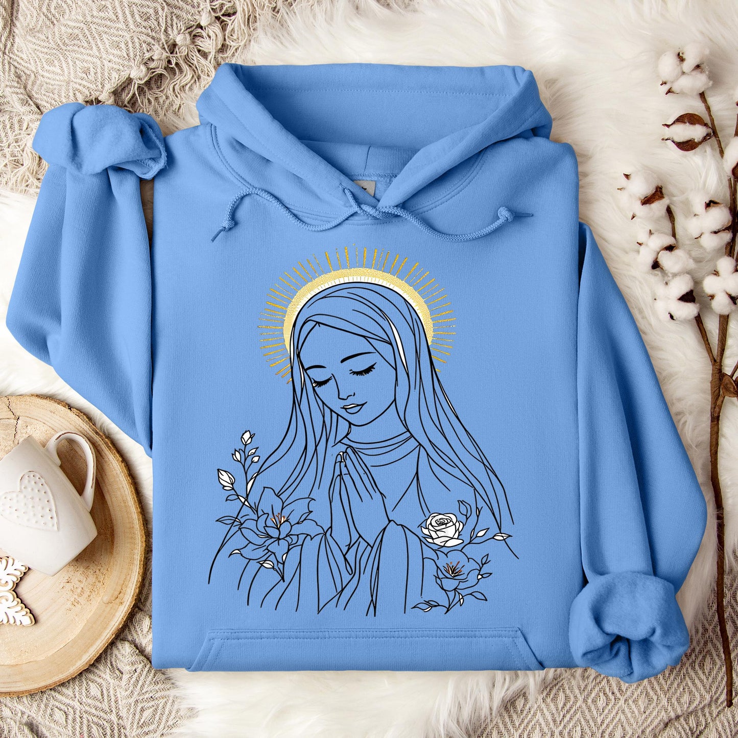 The Holy Virgin Mary 112 Hoodie