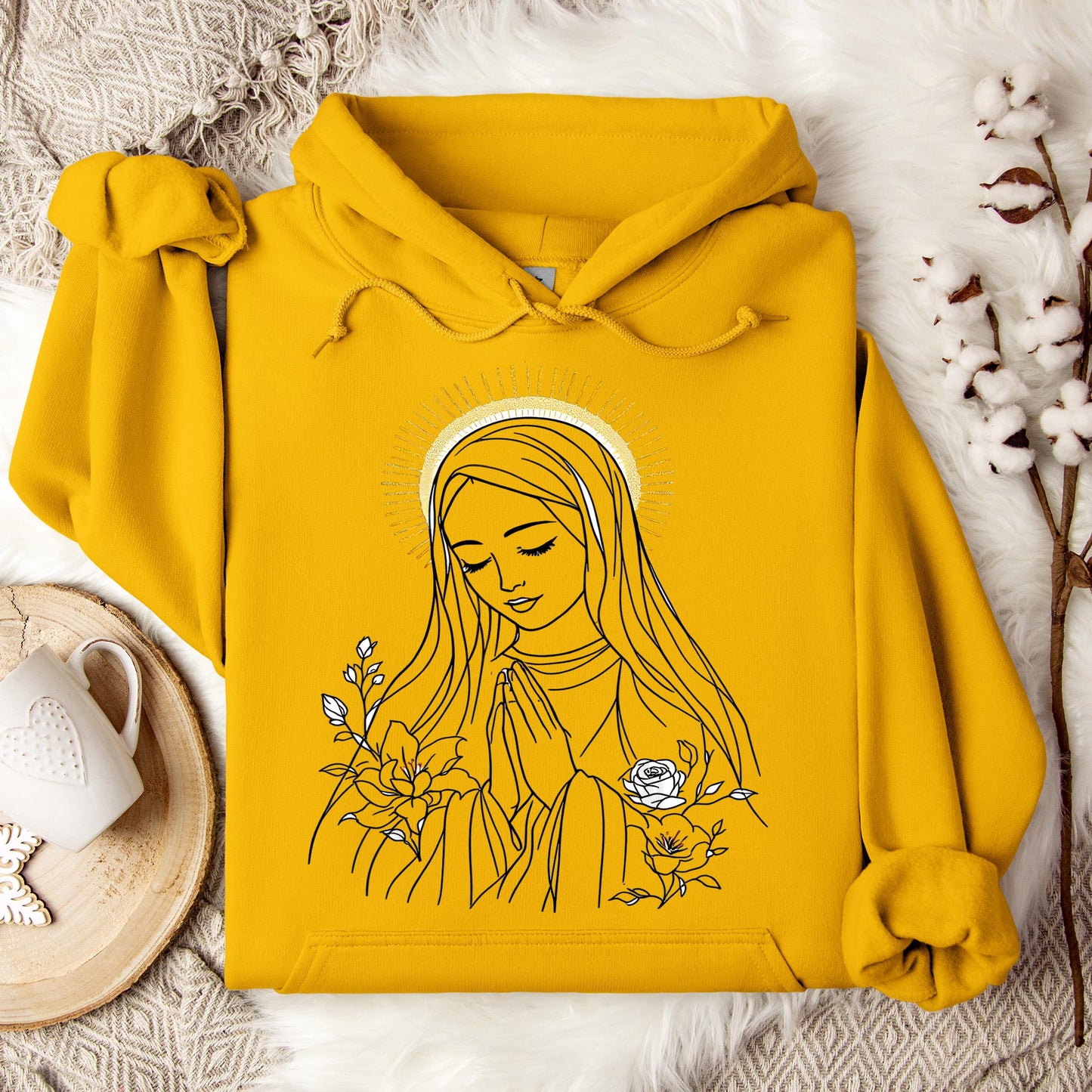 The Holy Virgin Mary 112 Hoodie