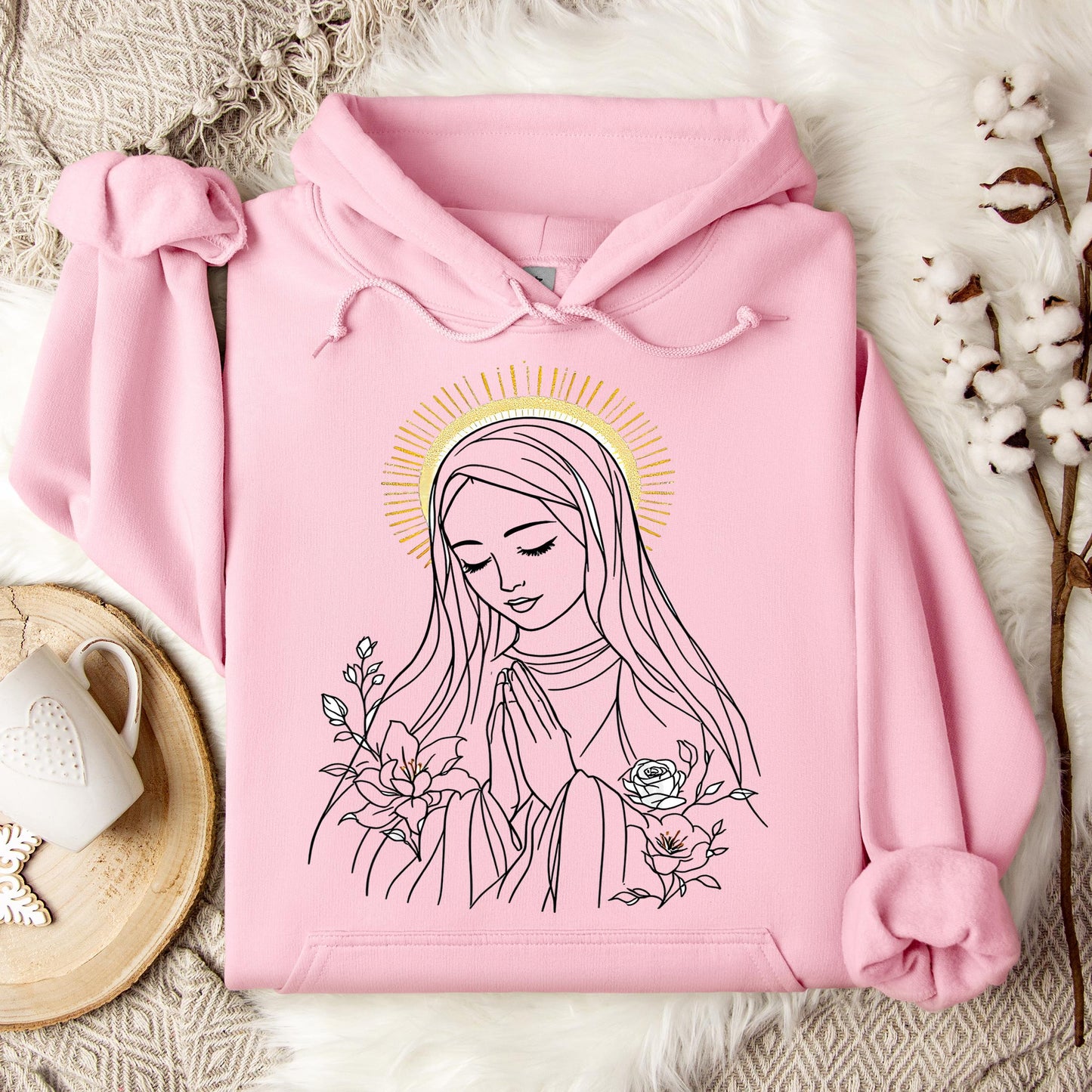 The Holy Virgin Mary 112 Hoodie