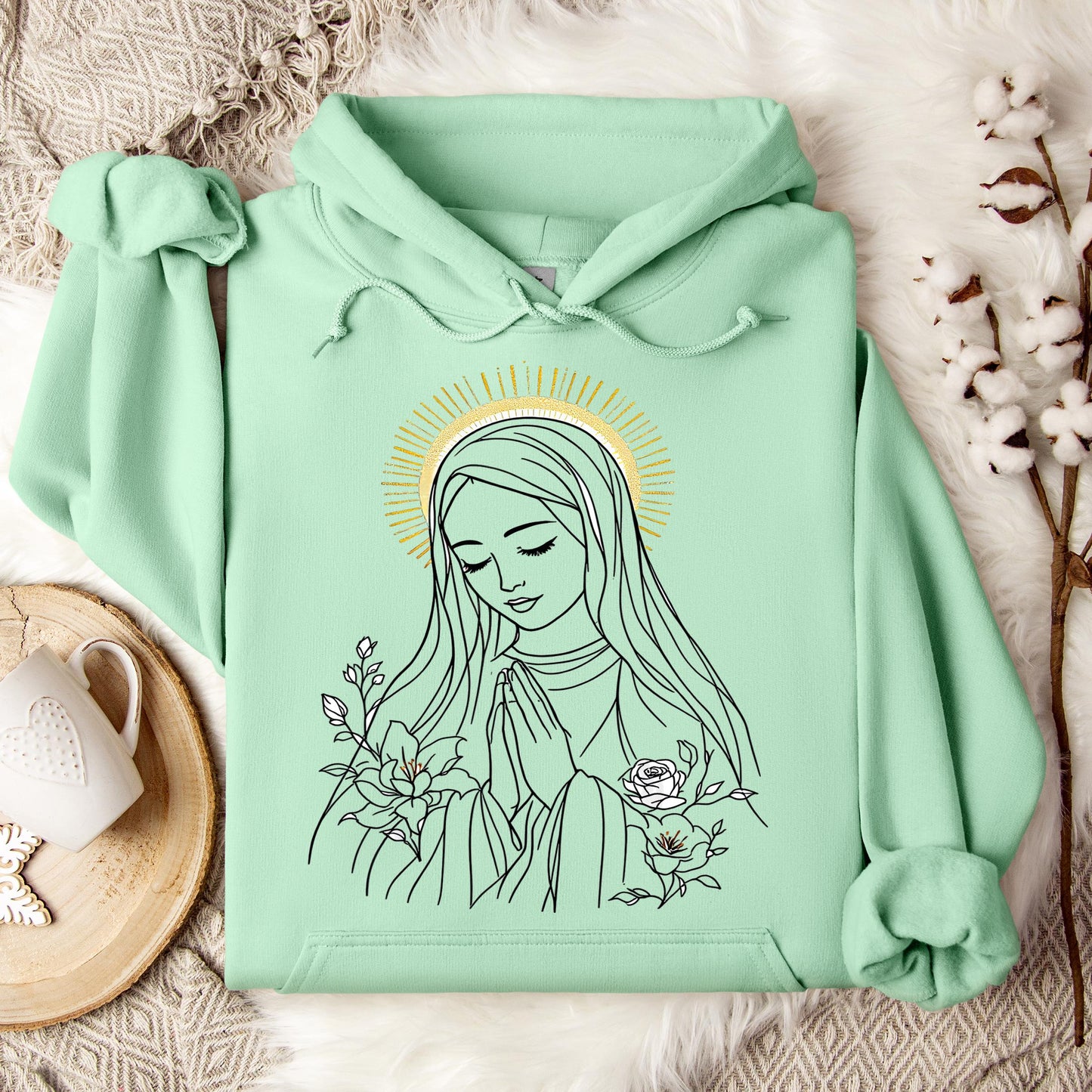 The Holy Virgin Mary 112 Hoodie