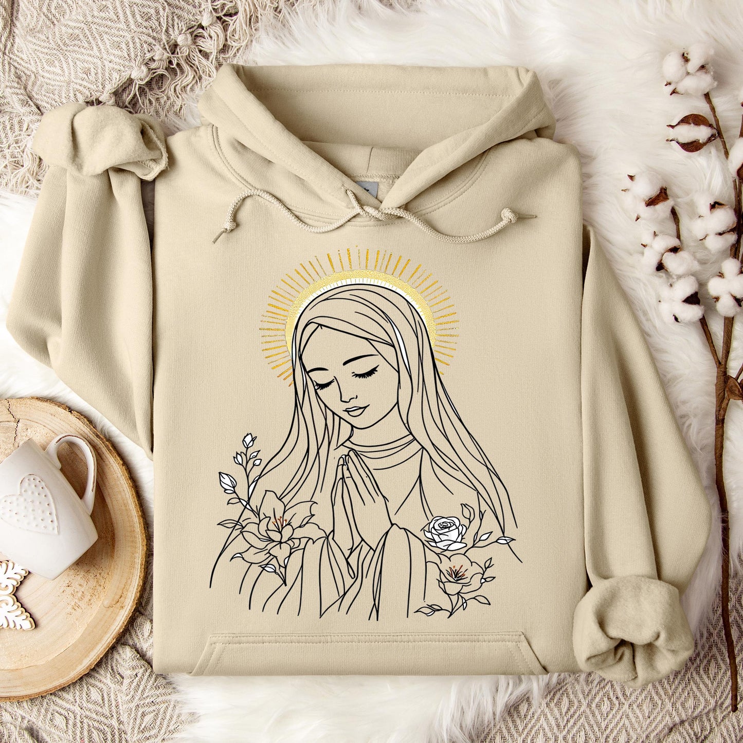 The Holy Virgin Mary 112 Hoodie