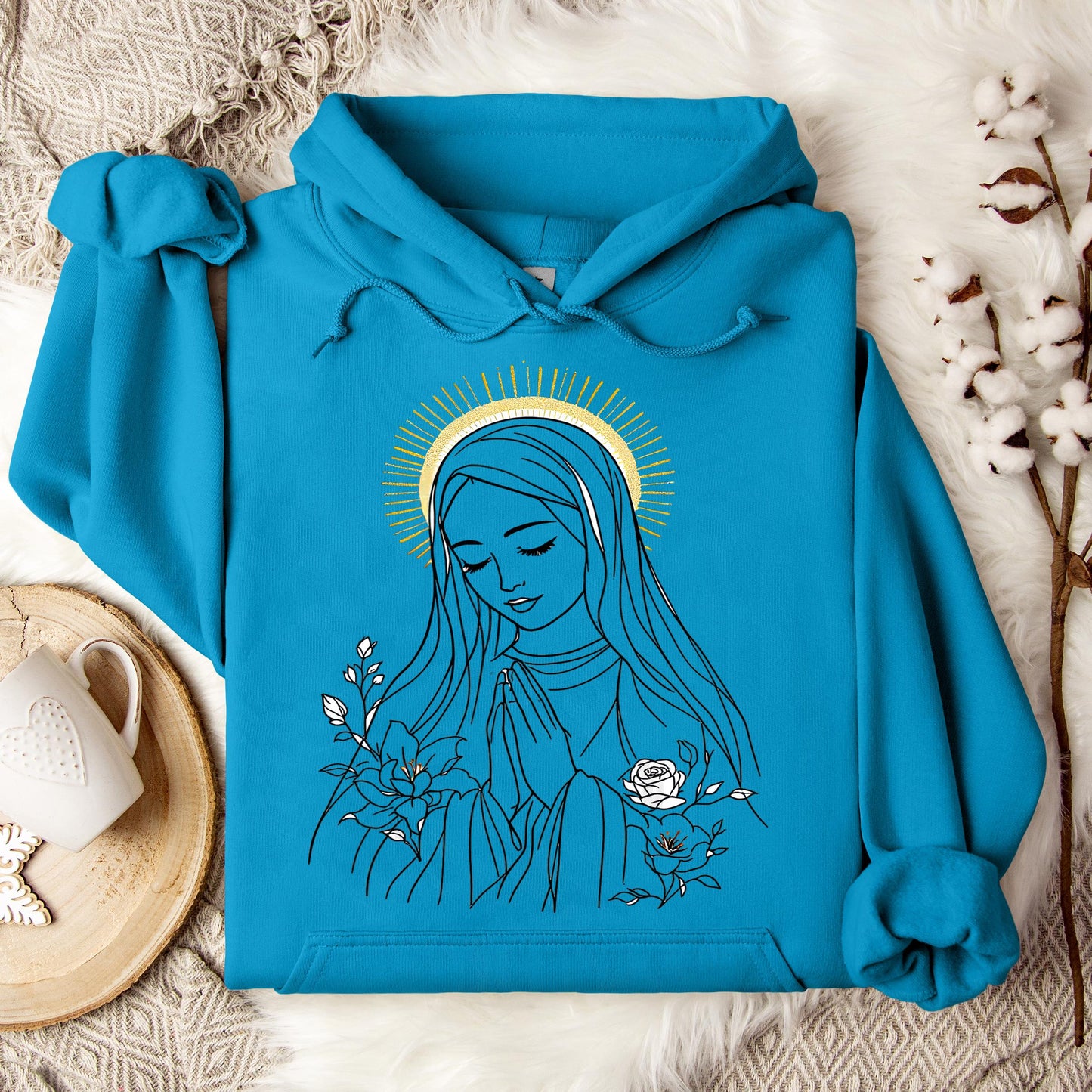 The Holy Virgin Mary 112 Hoodie