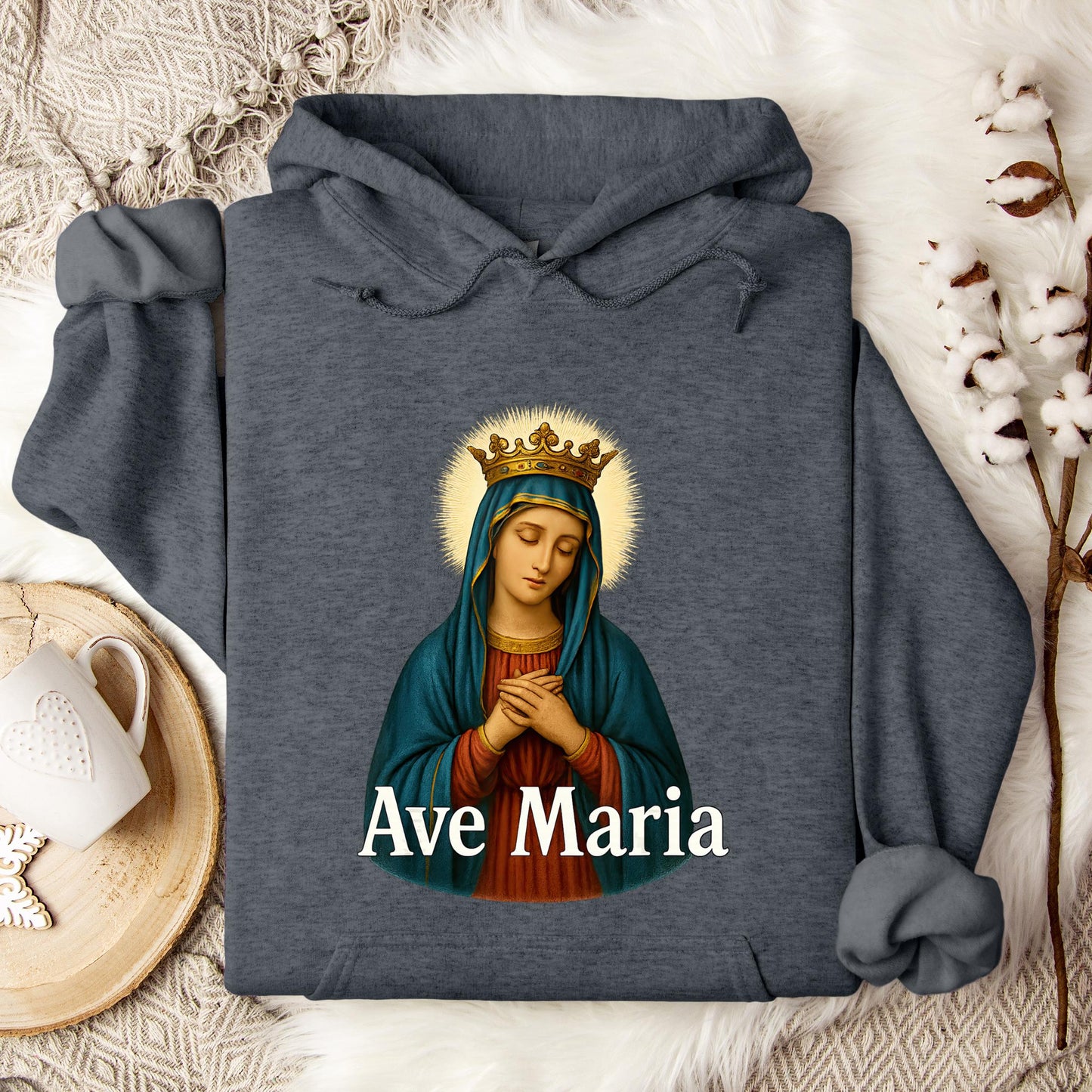 The Holy Virgin Mary 114 Hoodie