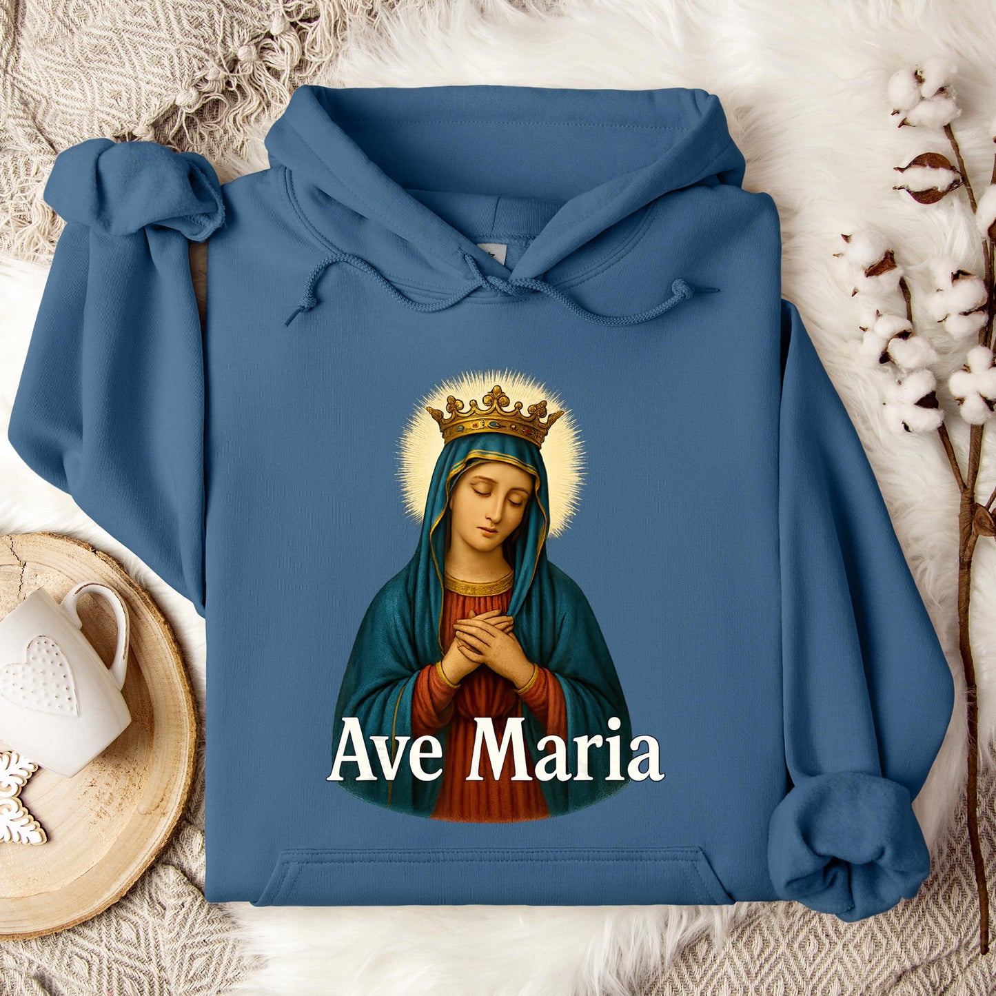 The Holy Virgin Mary 114 Hoodie