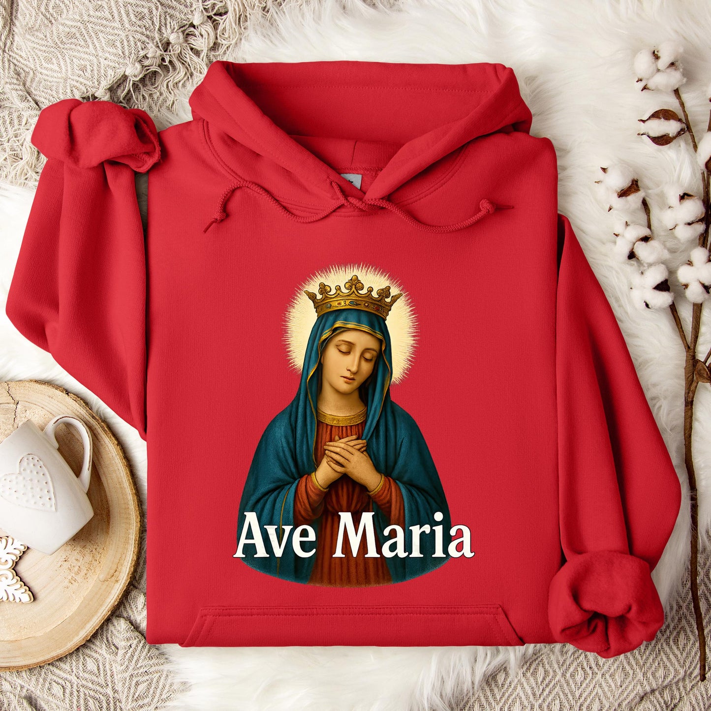 The Holy Virgin Mary 114 Hoodie
