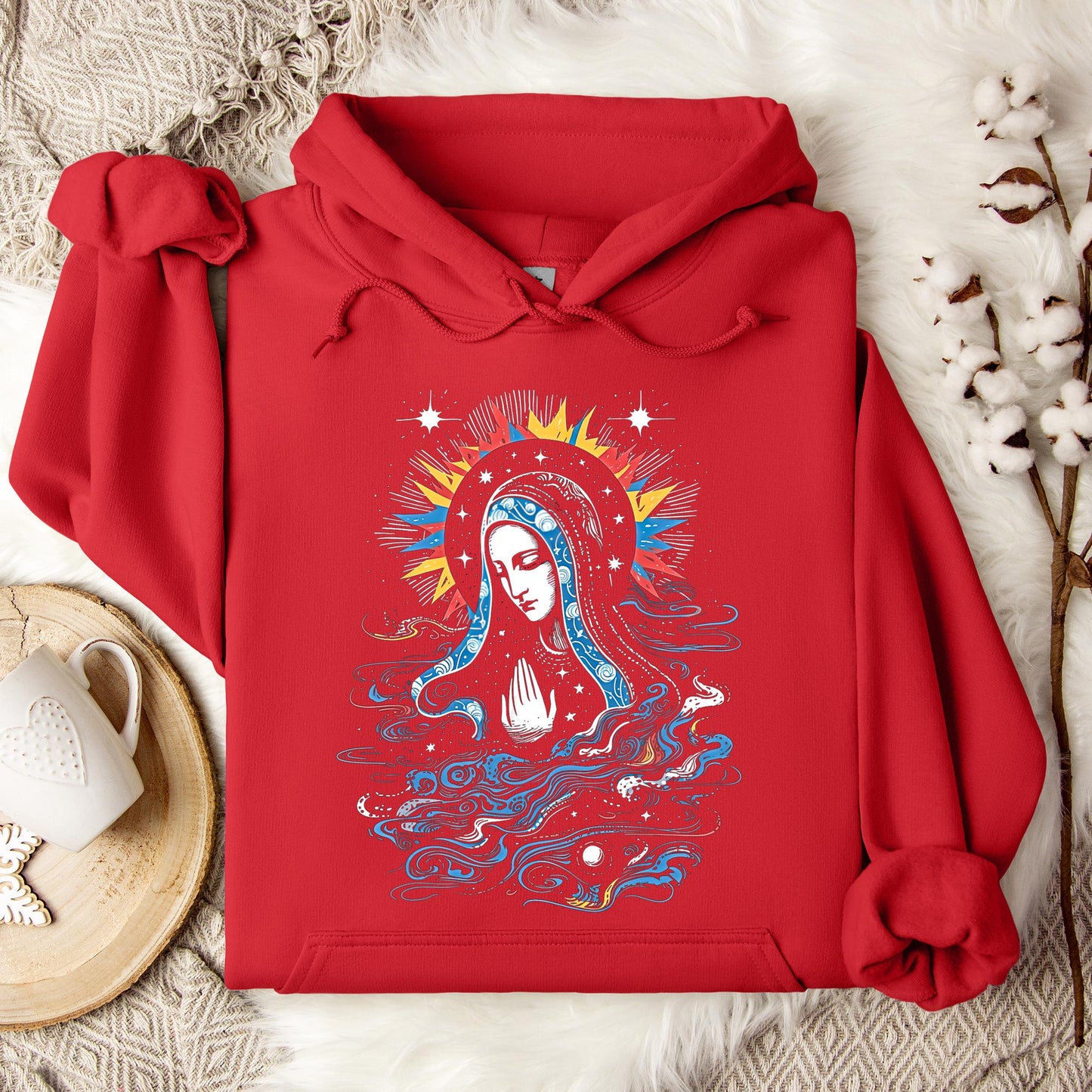 The Holy Virgin Mary 115 Hoodie