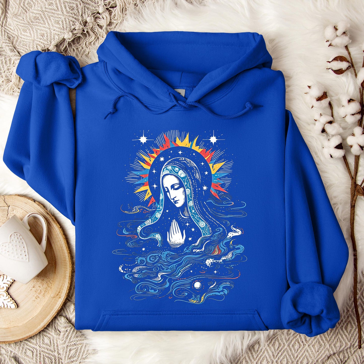 The Holy Virgin Mary 115 Hoodie