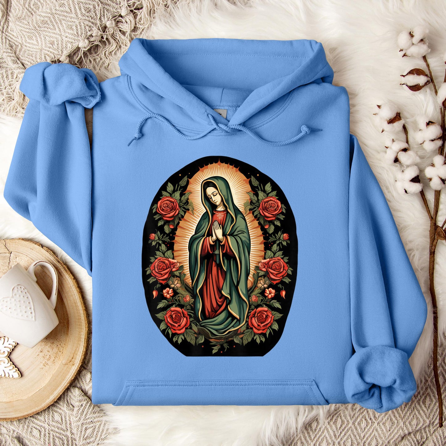 The Holy Virgin Mary 12 Hoodie