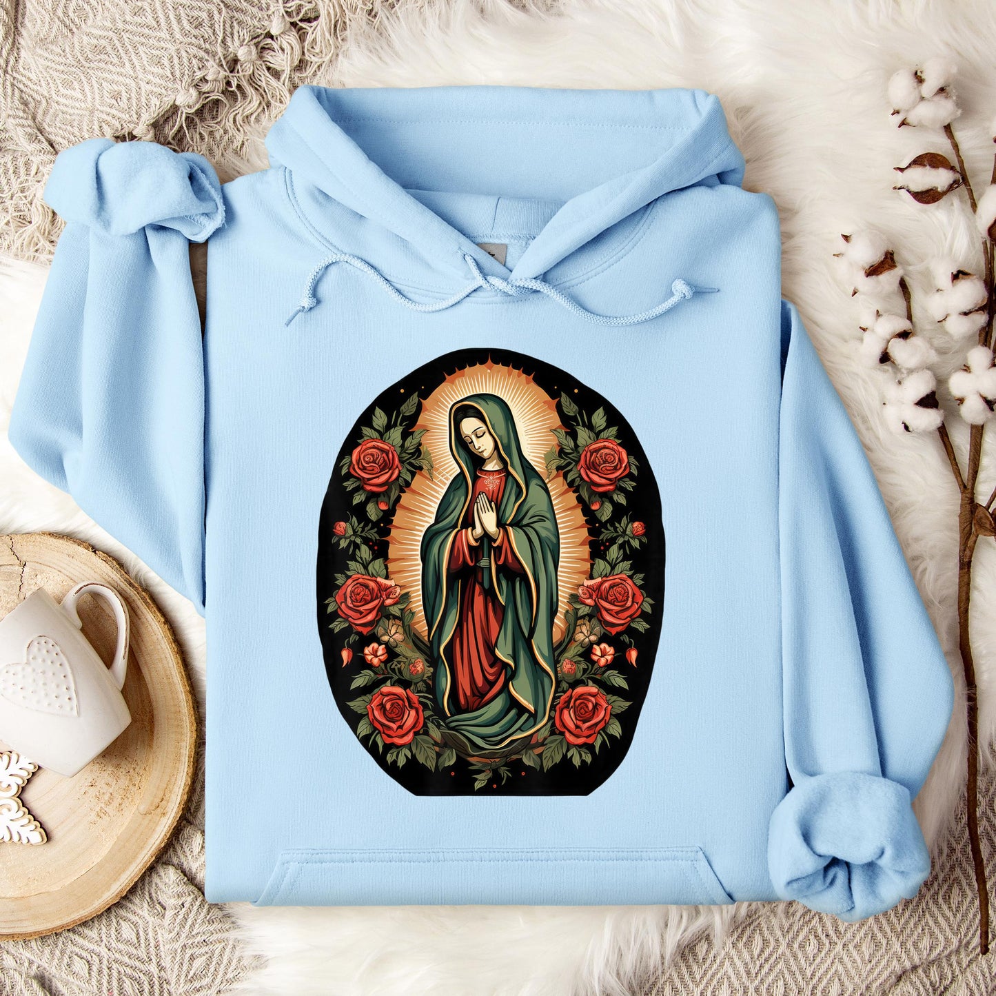 The Holy Virgin Mary 12 Hoodie