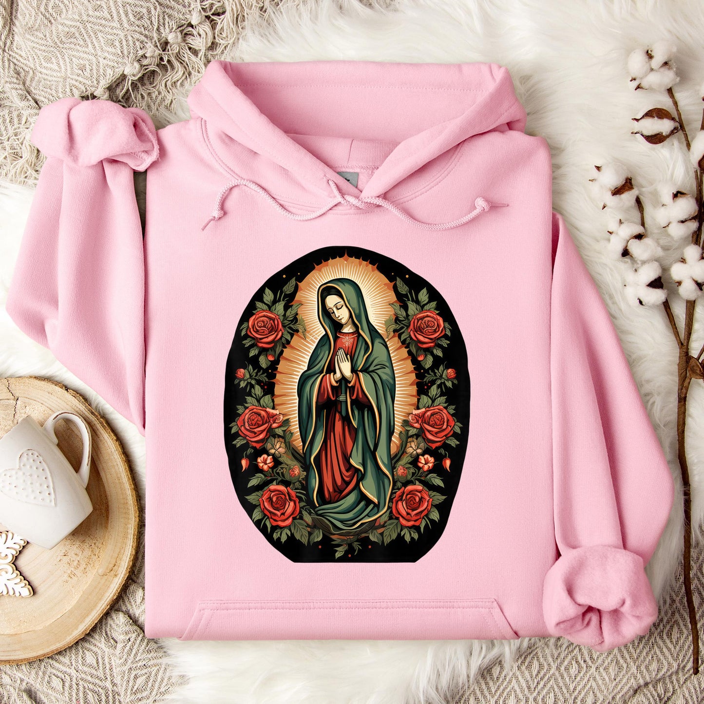 The Holy Virgin Mary 12 Hoodie