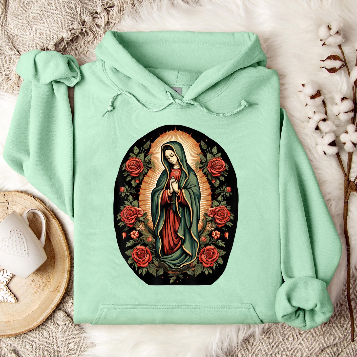 The Holy Virgin Mary 12 Hoodie