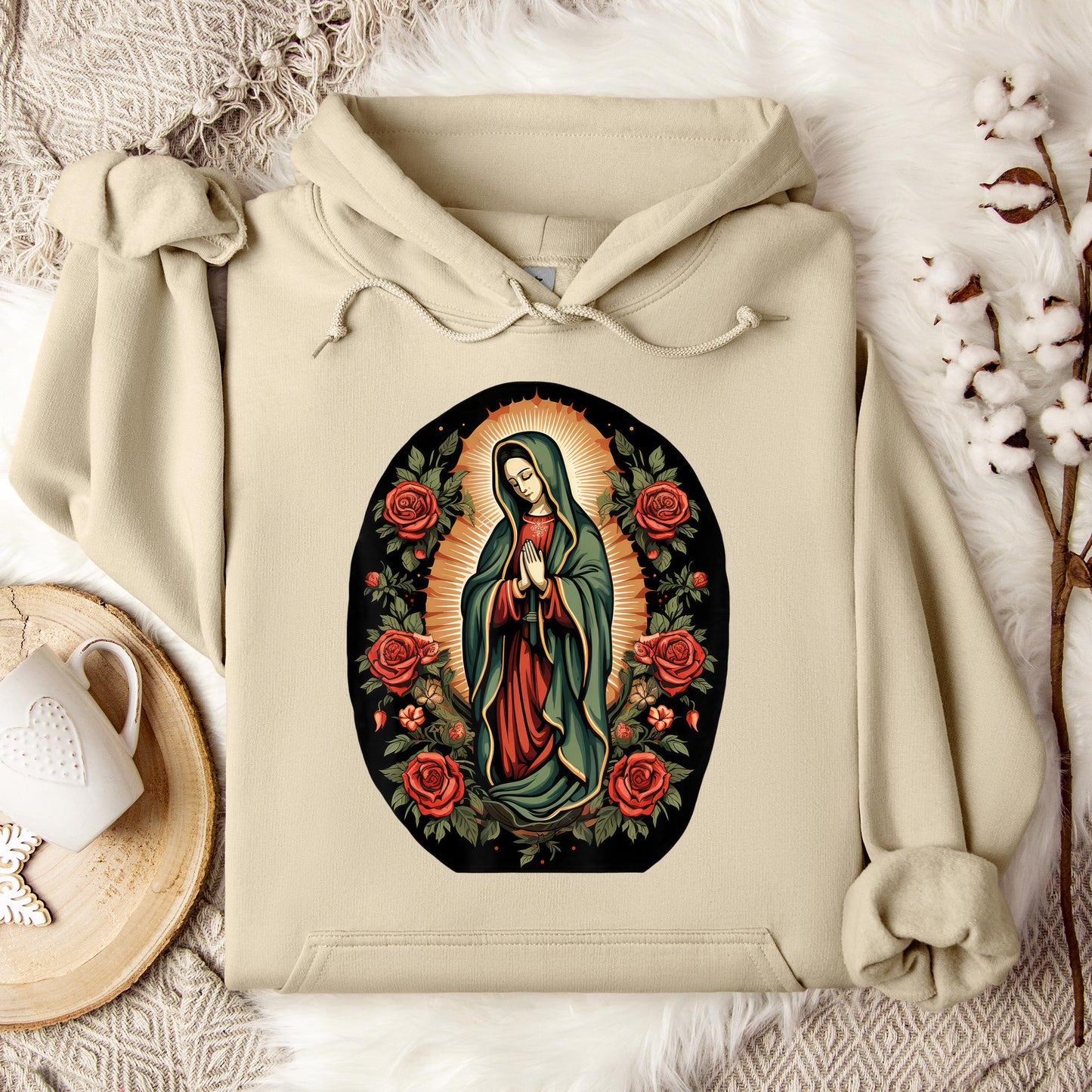 The Holy Virgin Mary 12 Hoodie