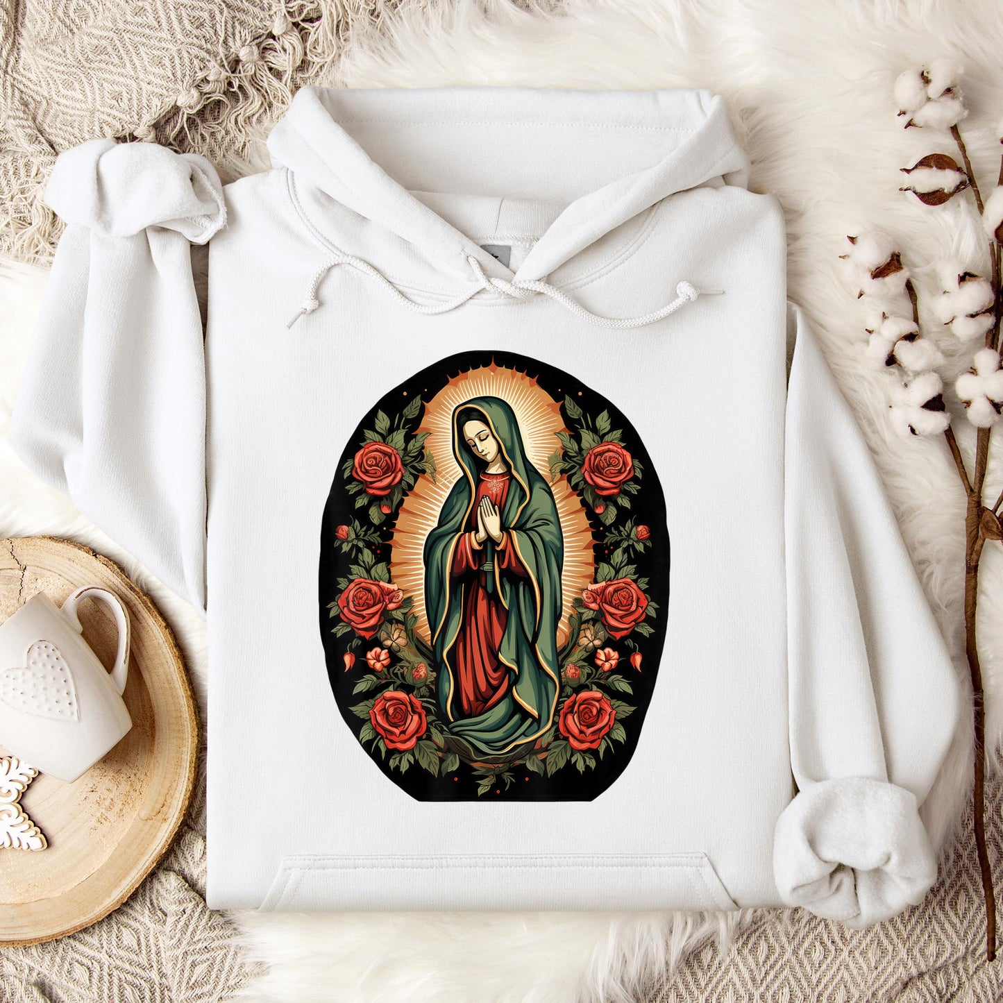 The Holy Virgin Mary 12 Hoodie