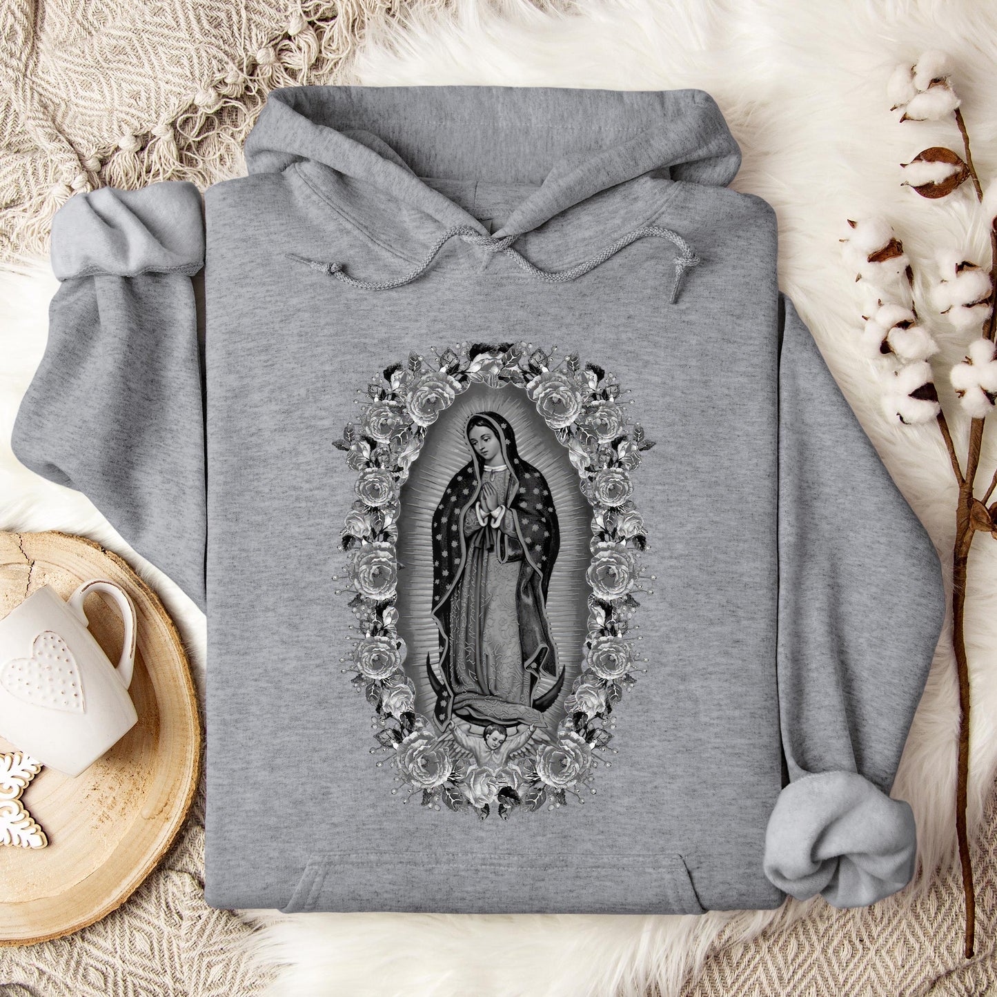 The Holy Virgin Mary 13 Hoodie