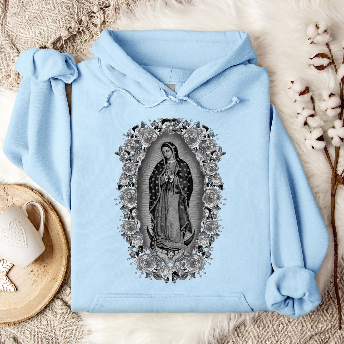 The Holy Virgin Mary 13 Hoodie